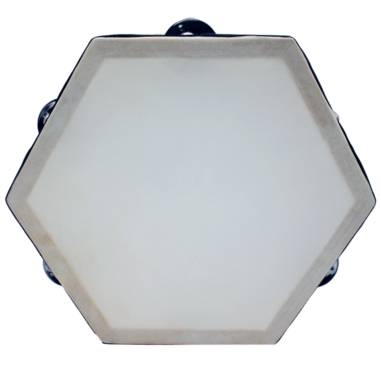 PANDERO PUNTOSTORE 8 PULGADAS MADERA PS HEXAGONAL - 1