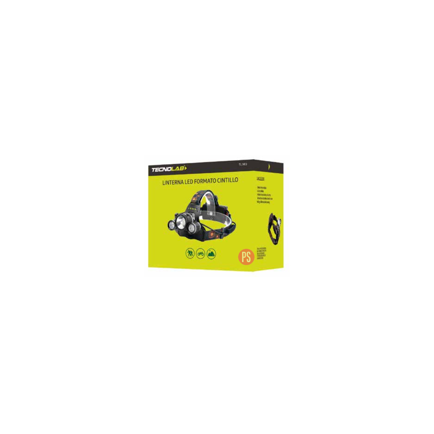 LINTERNA LED CABEZA CREE T6 RECARGABLE - PS - 3