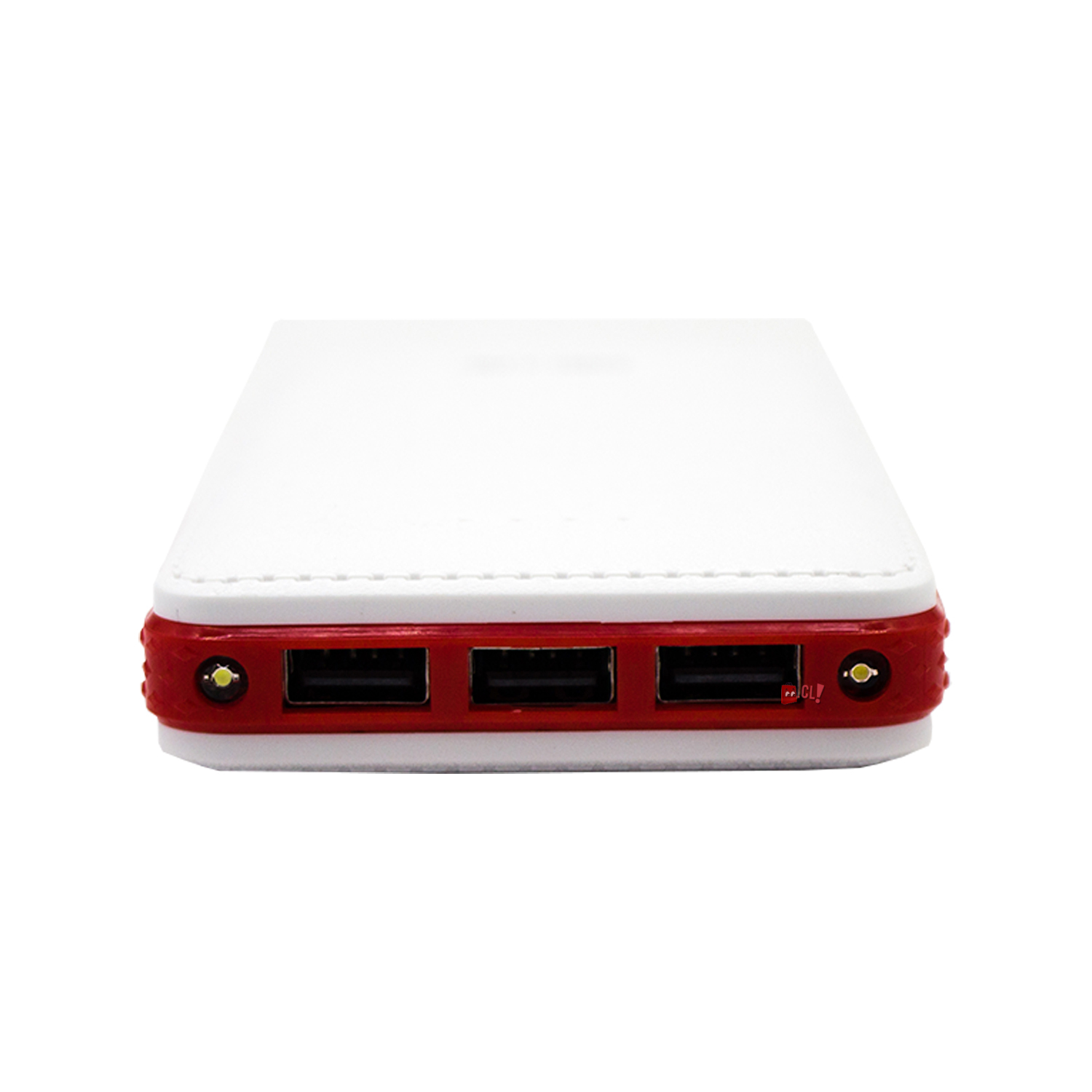 POWER BANK CARGADOR PORTÁTIL 17000MAH 3 USB ROJO - PS - 2