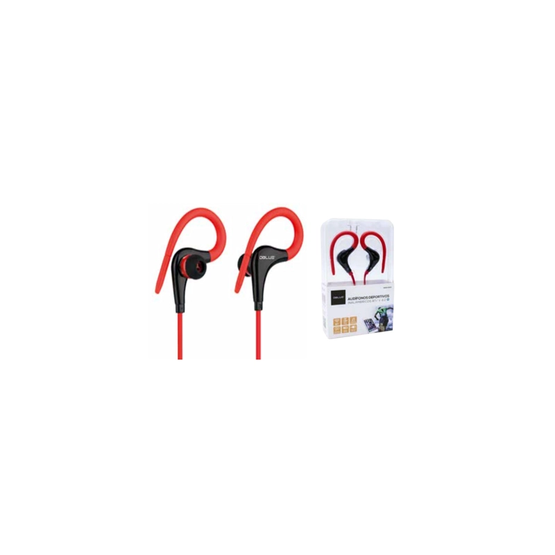 AUDÍFONOS DEPORTIVOS BLUETOOTH V4.2 ROJO - PS - 2