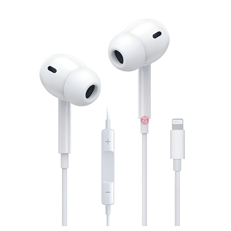Audifonos Compatible Conector Lightning Iphone Blanco - Ps - 2