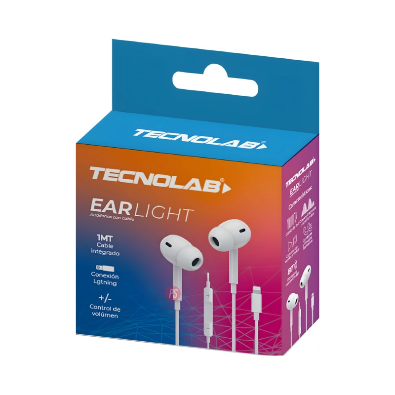 Audifonos Compatible Conector Lightning Iphone Blanco - Ps - 3