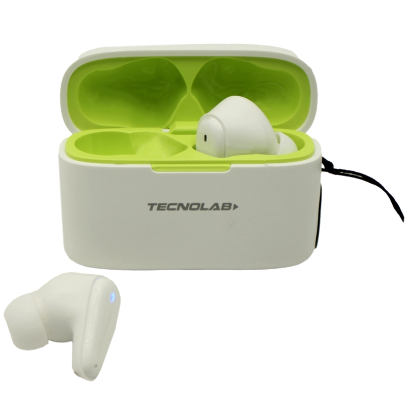 AUDÍFONOS BLUETOOTH TWS CON CORREA BLANCO - PS - 1