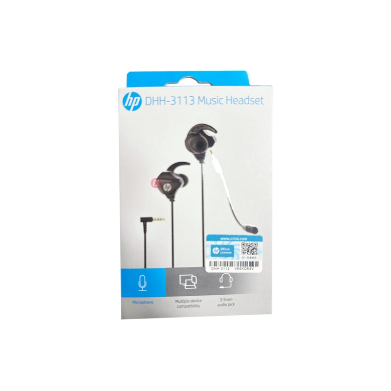AUDÍFONOS GAMER 3.5MM CON MICRÓFONO HP DHH-3113 - PS - 4