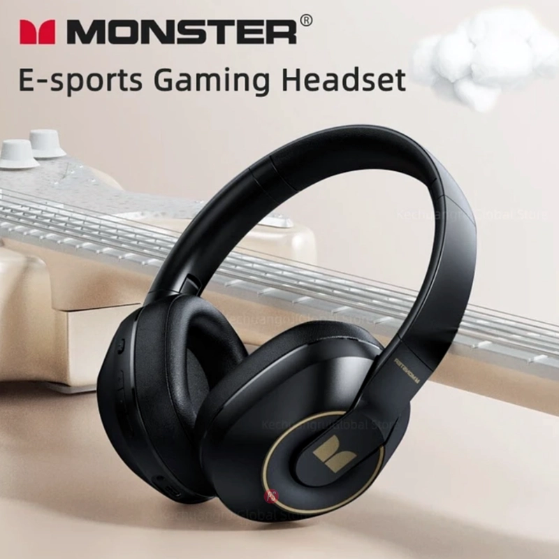 AUDÍFONOS BLUETOOTH MONSTER XKH01 NEGRO - PS - 2