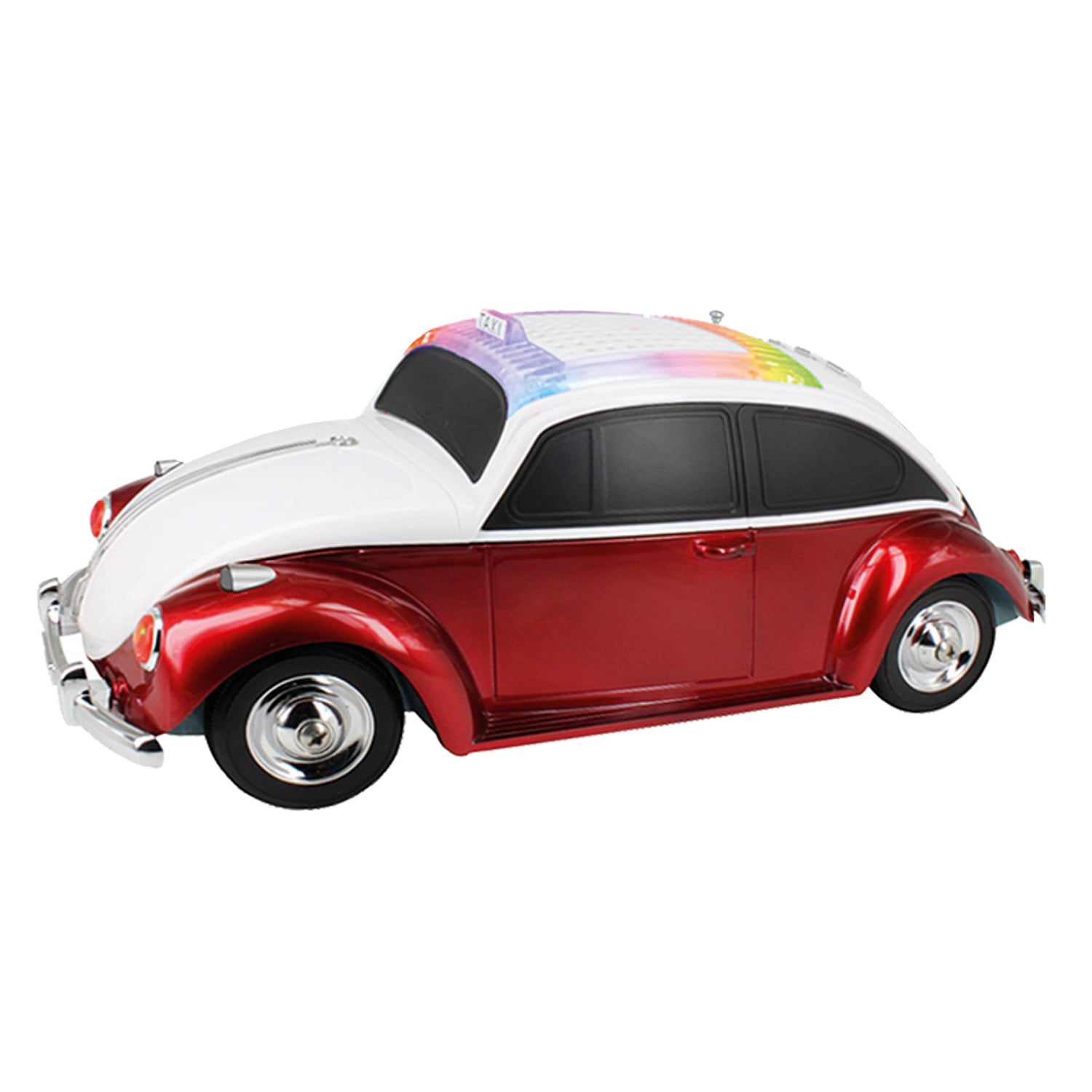 PARLANTE BLUETOOTH AUDIO PRO DISEÑO ESCARABAJO COLOR ROJO - 1