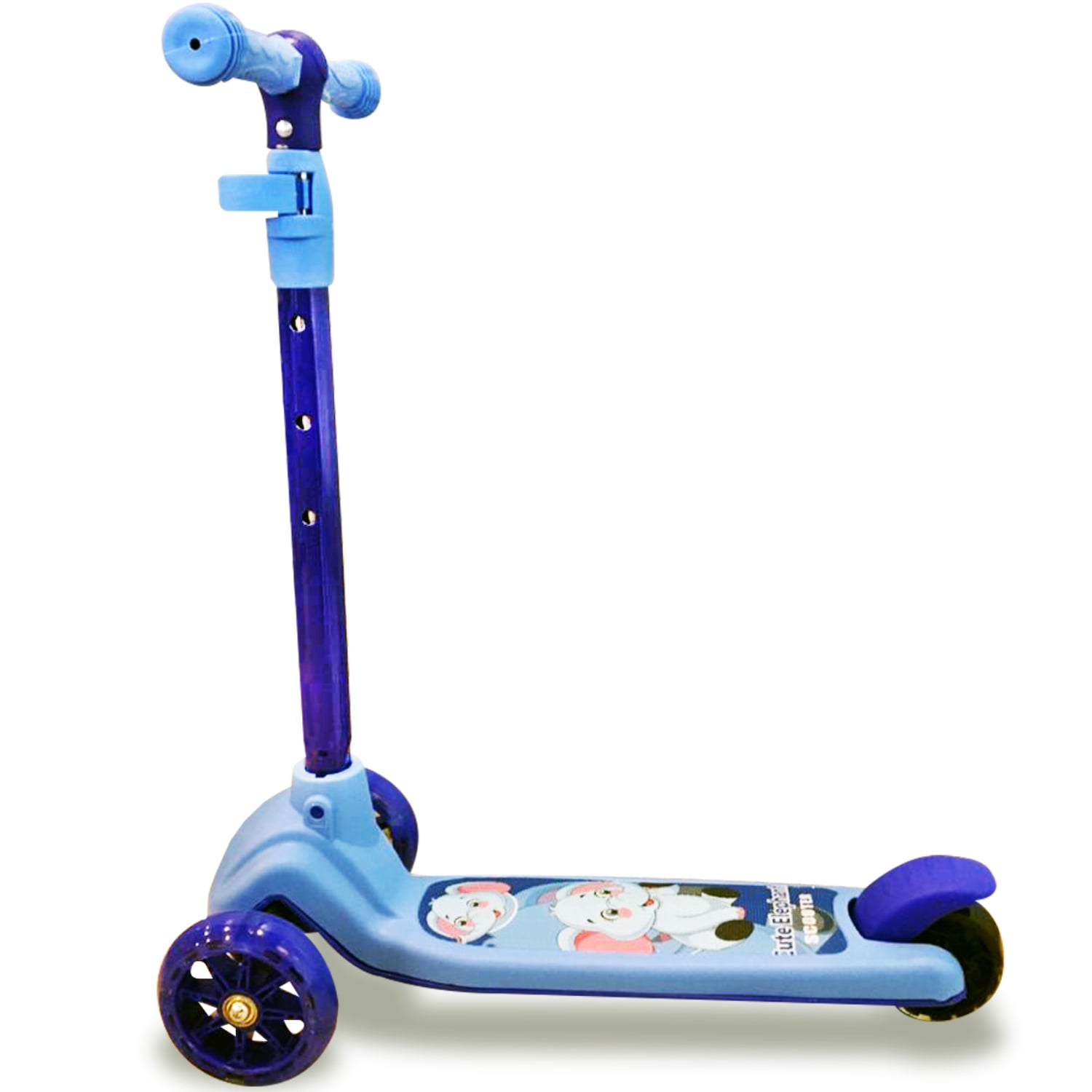 SCOOTER DE 3 RUEDAS DISEÑO ELEFANTE RUEDAS ILUMINADAS - PS - 1
