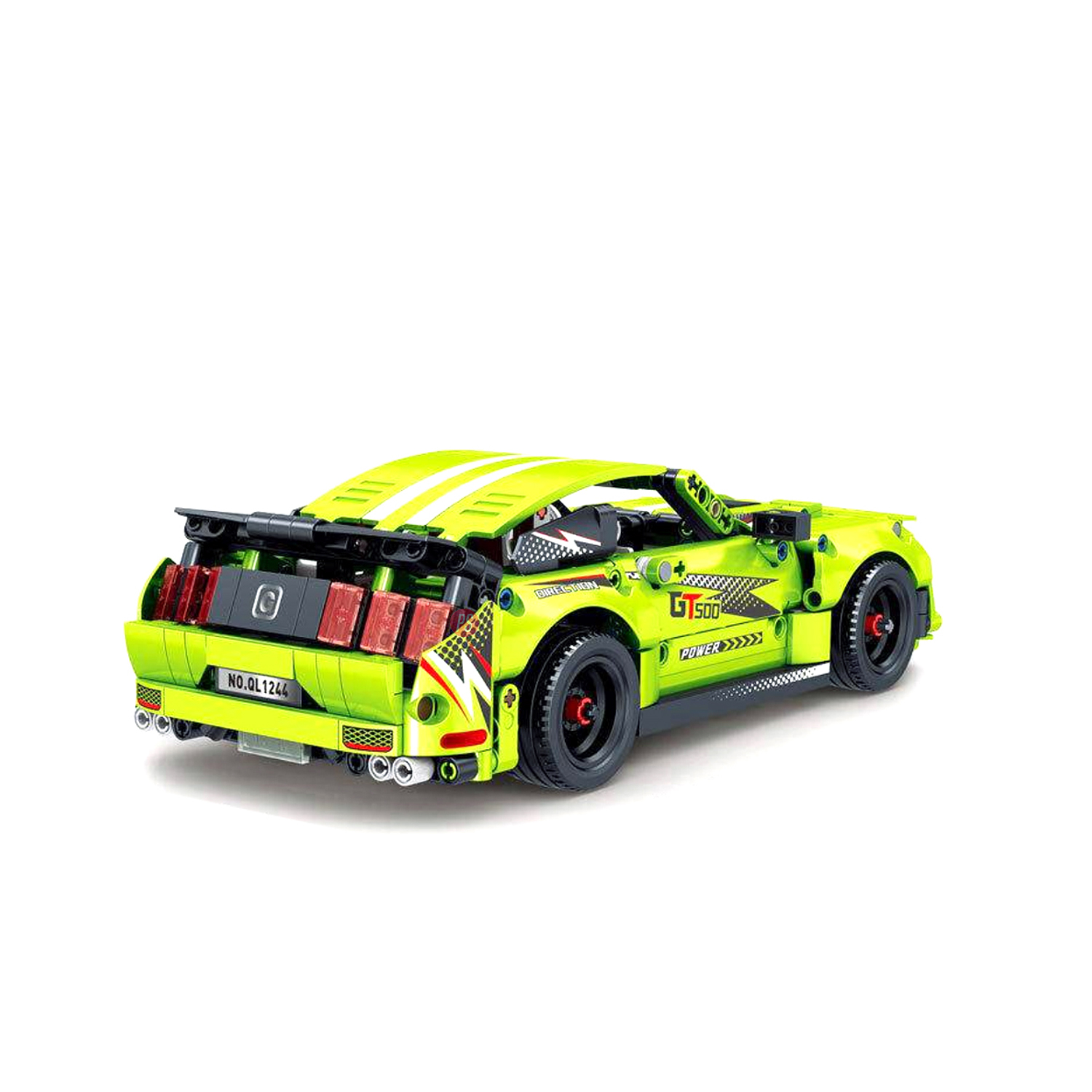 AUTOMÓVIL PUNTOSTORE GT500 MULTICOLOR DE 613 PIEZAS INTERCONECTABLES - PS - 2