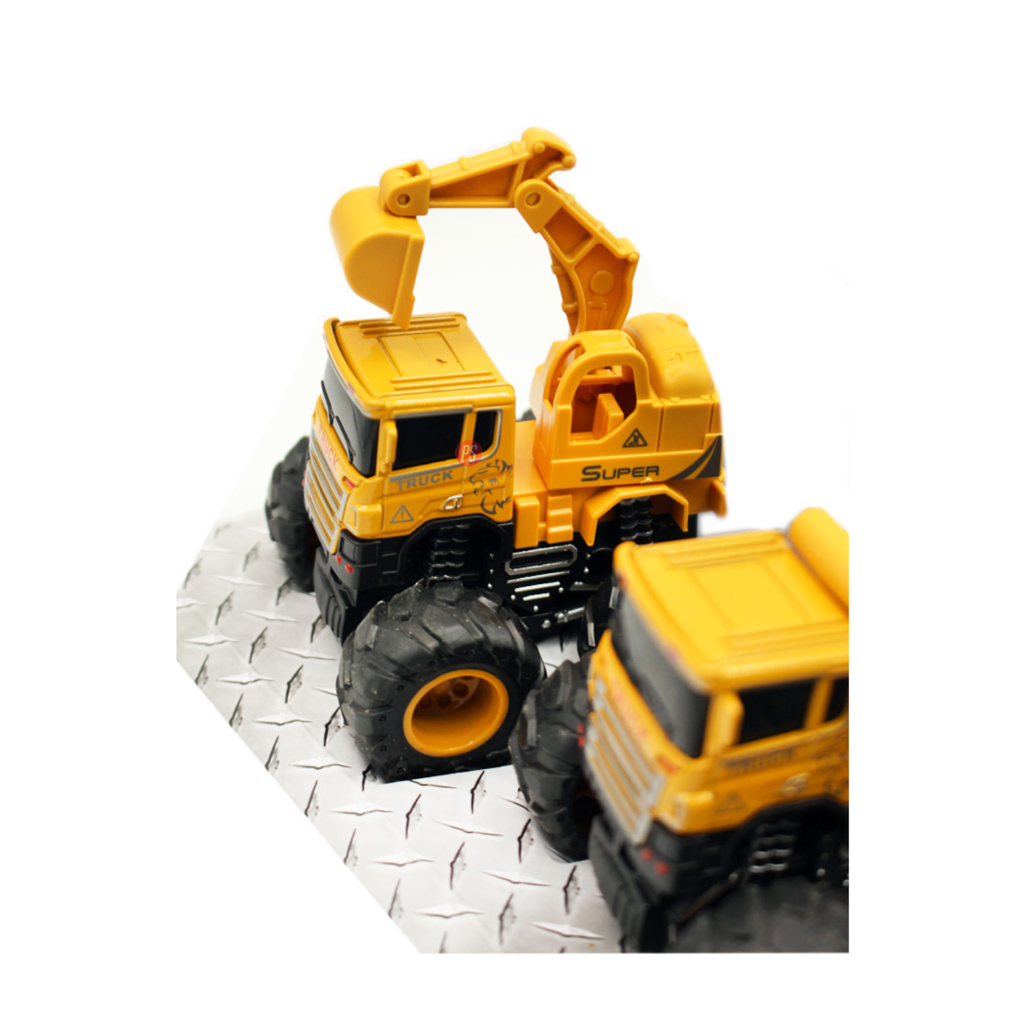SET 3 CAMIONES PUNTOSTORE JUGUETE CONSTRUCCIÓN A FRICCIÓN - 3