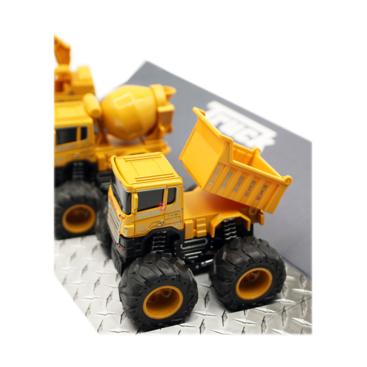 SET 3 CAMIONES PUNTOSTORE JUGUETE CONSTRUCCIÓN A FRICCIÓN - 5