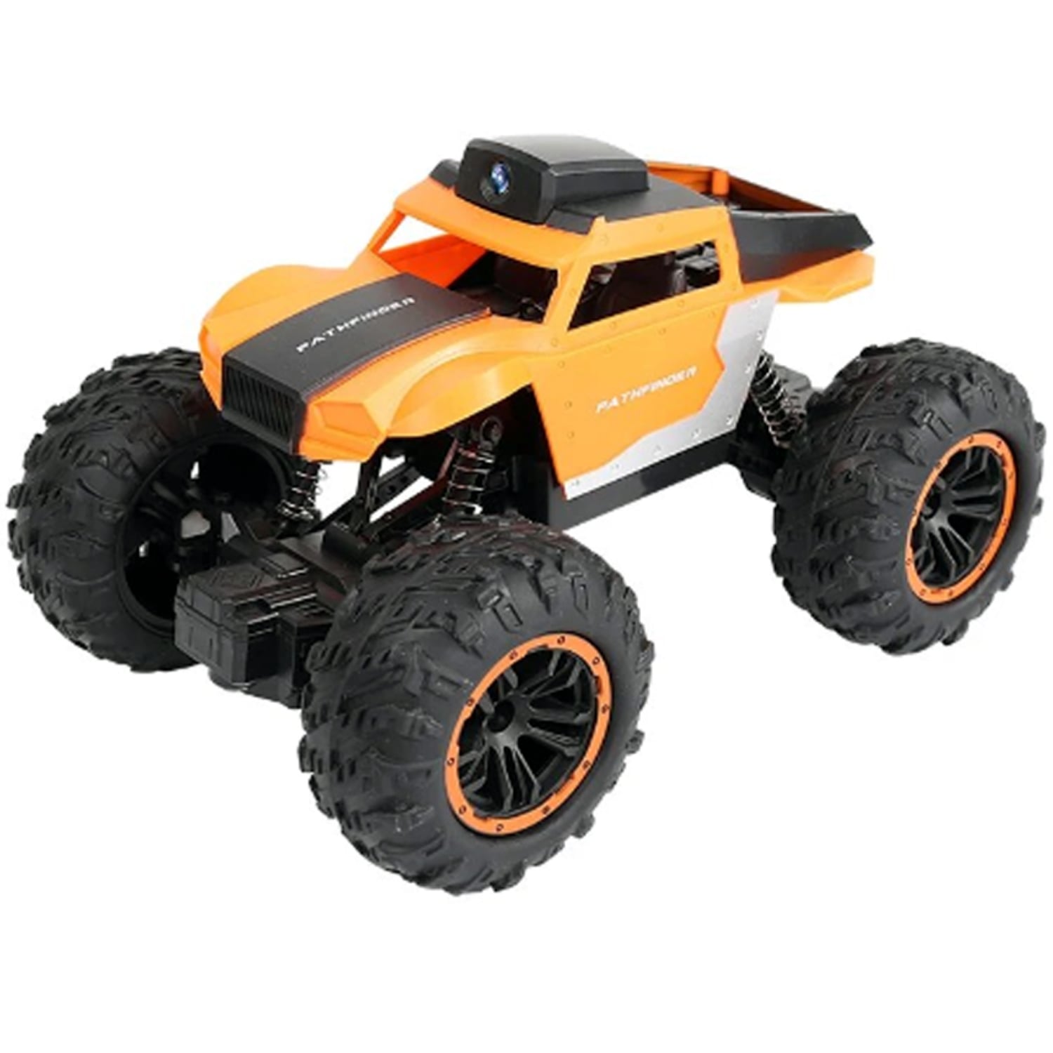 AUTO PUNTOSTORE CAM NARANJO TODO TERRENO RC CON CÁMARA WIFI HD Y MODO SELFIE - PS - 1