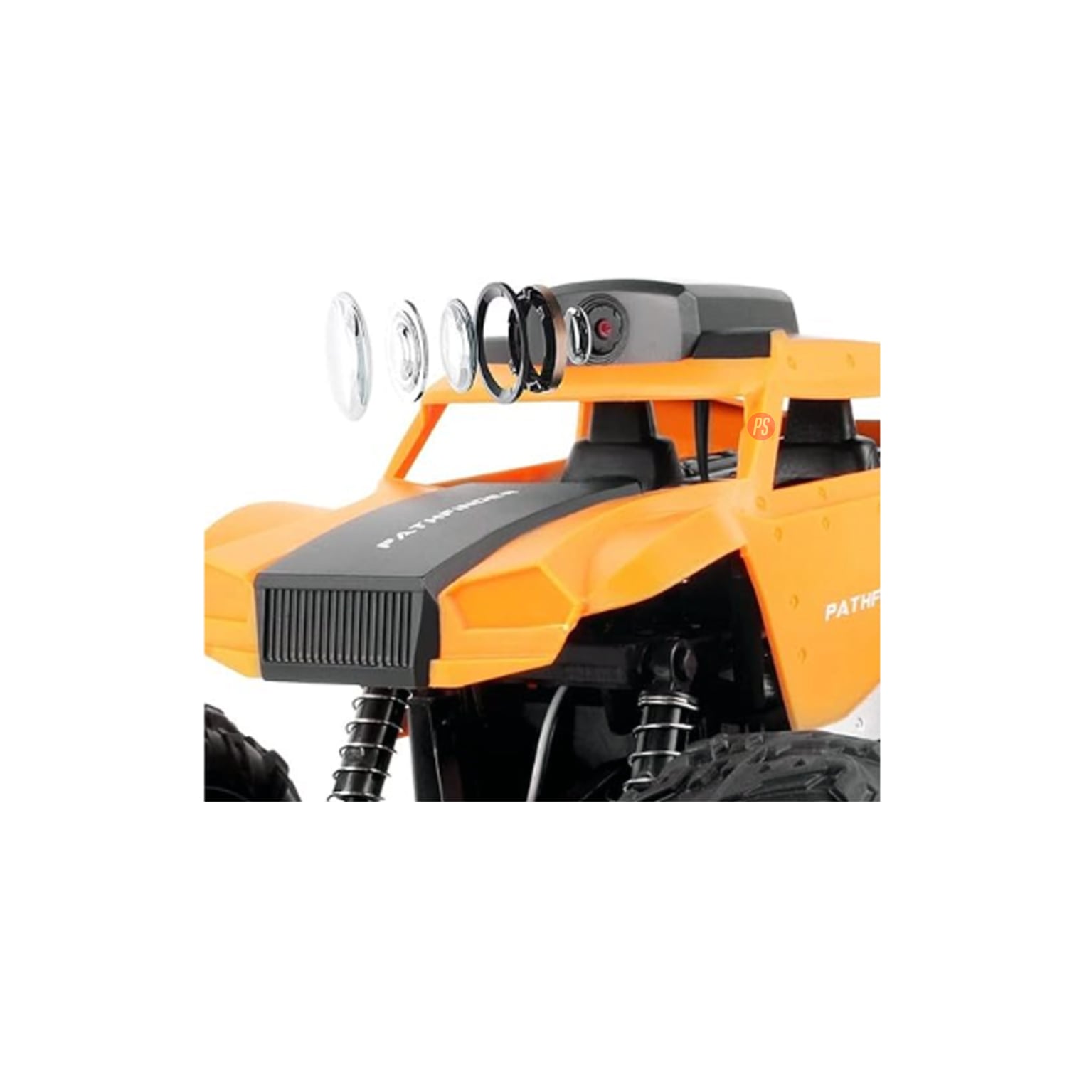 AUTO PUNTOSTORE CAM NARANJO TODO TERRENO RC CON CÁMARA WIFI HD Y MODO SELFIE - PS - 2