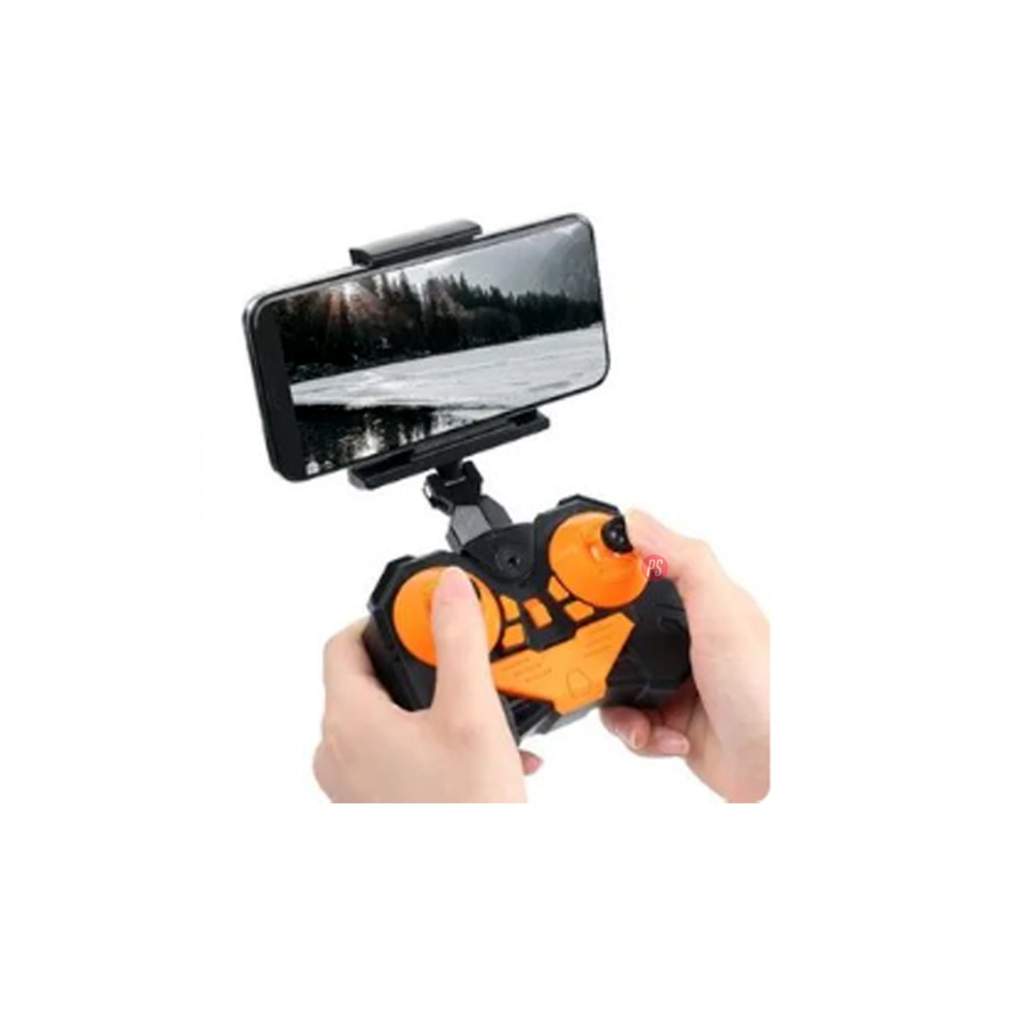 AUTO PUNTOSTORE CAM NARANJO TODO TERRENO RC CON CÁMARA WIFI HD Y MODO SELFIE - PS - 3