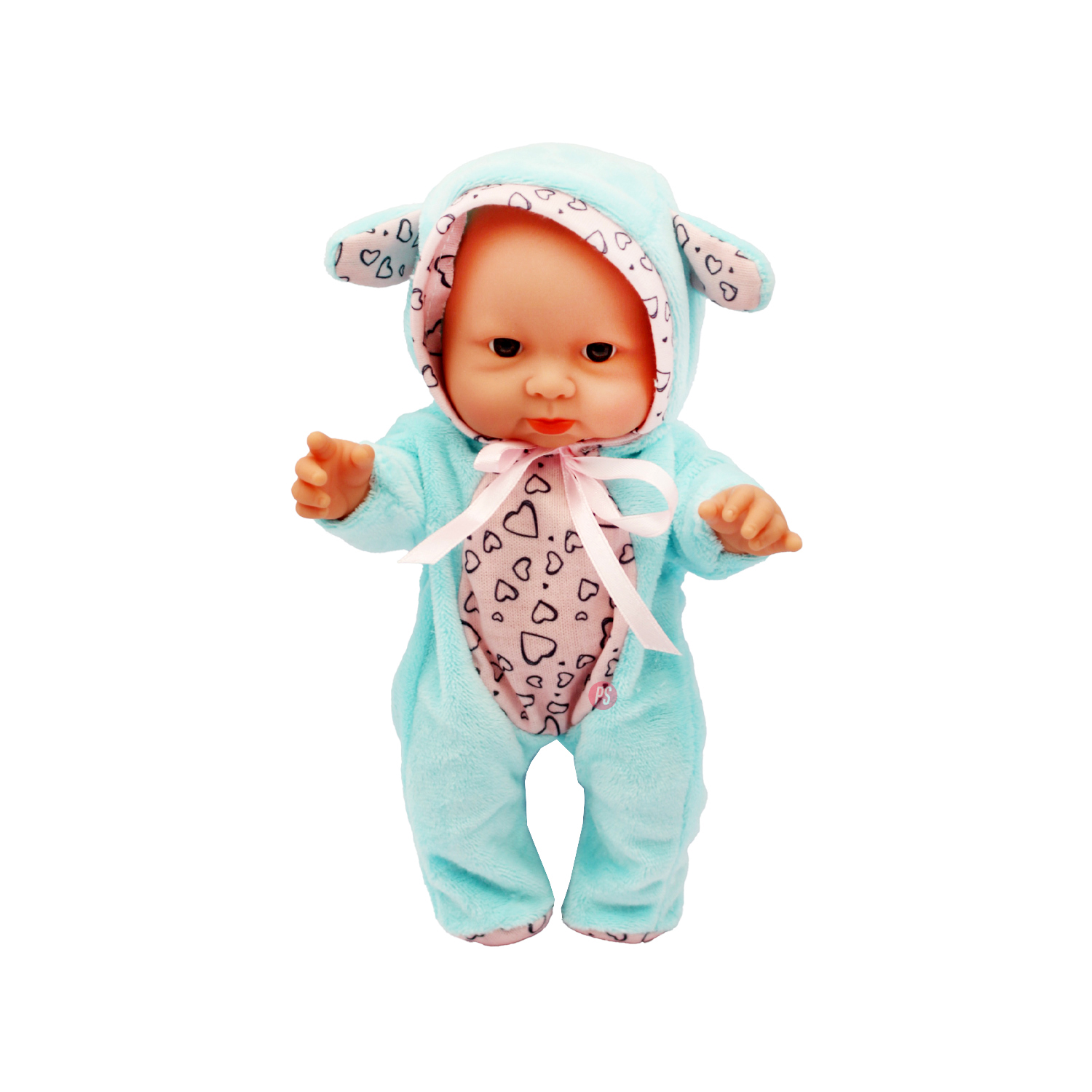MUÑECA BEBÉ 25CM PERFECTA PARA JUGAR Y ACOMPAÑAR - PS - 2