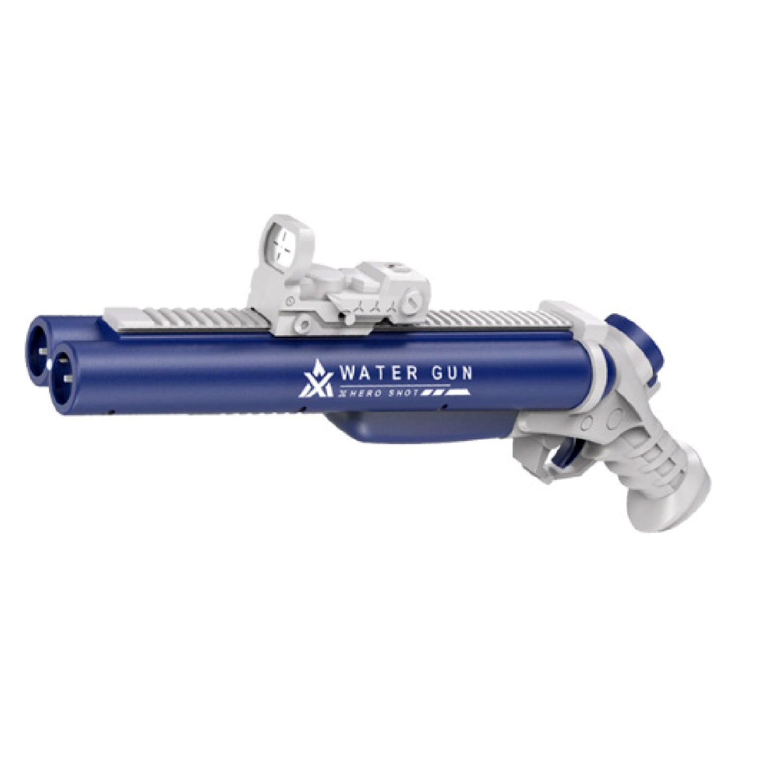 ESCOPETA RECORTADA DE AGUA RECARGABLE AZUL - PS - 1