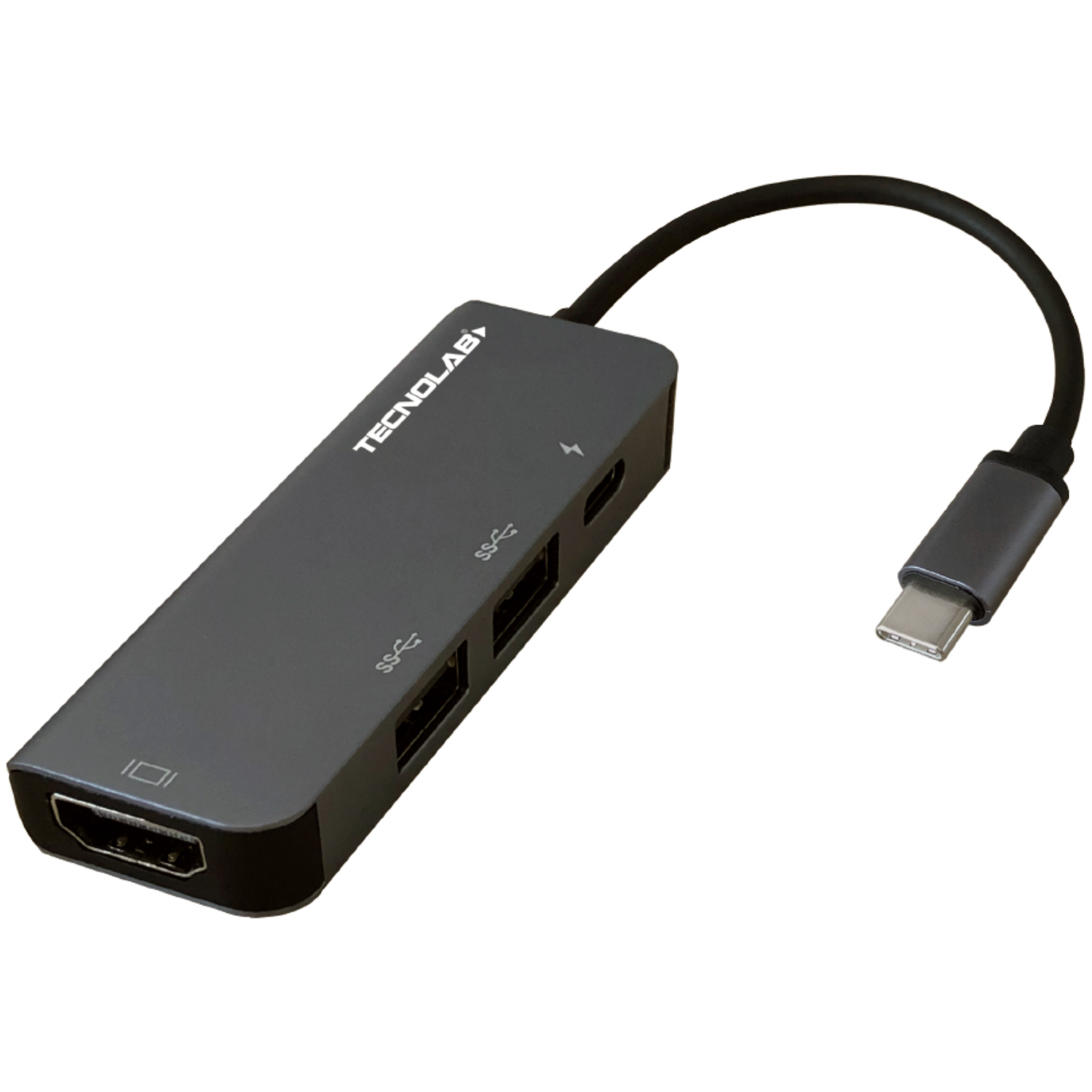 HUB TECNOLAB TIPO C A HDMI 4K - PS - 1