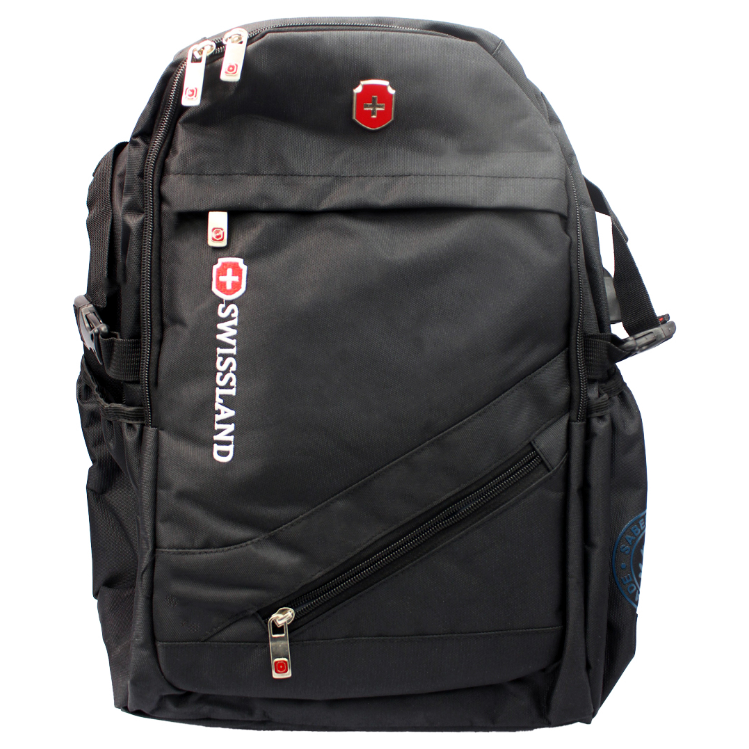 MOCHILA MULTIFUNCIONAL IMPERMEABLE NOTEBOOK NEGRO - PS - 1