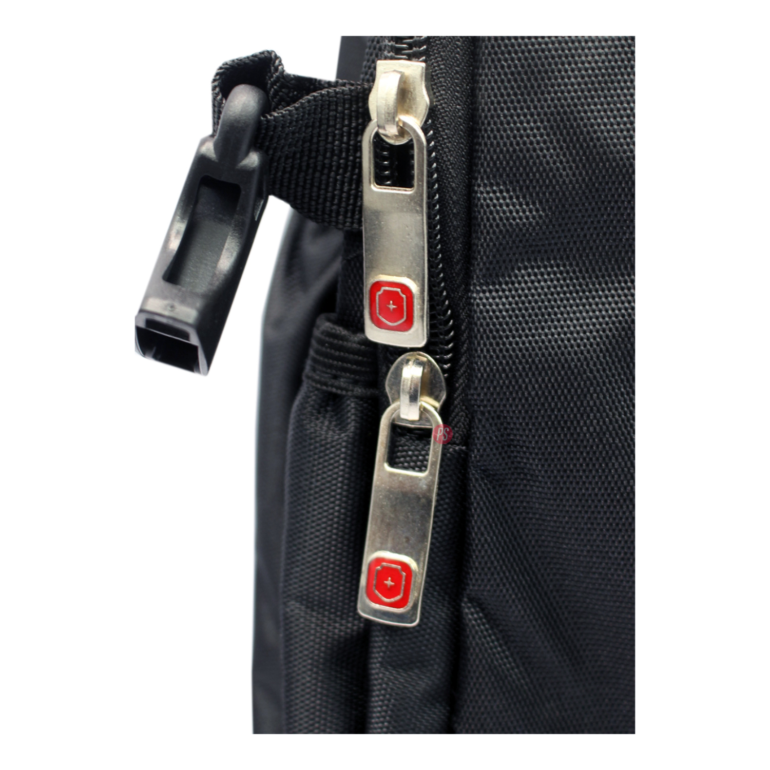 MOCHILA IMPERMEABLE NOTEBOOK PUERTO USB NEGRO - PS - 3