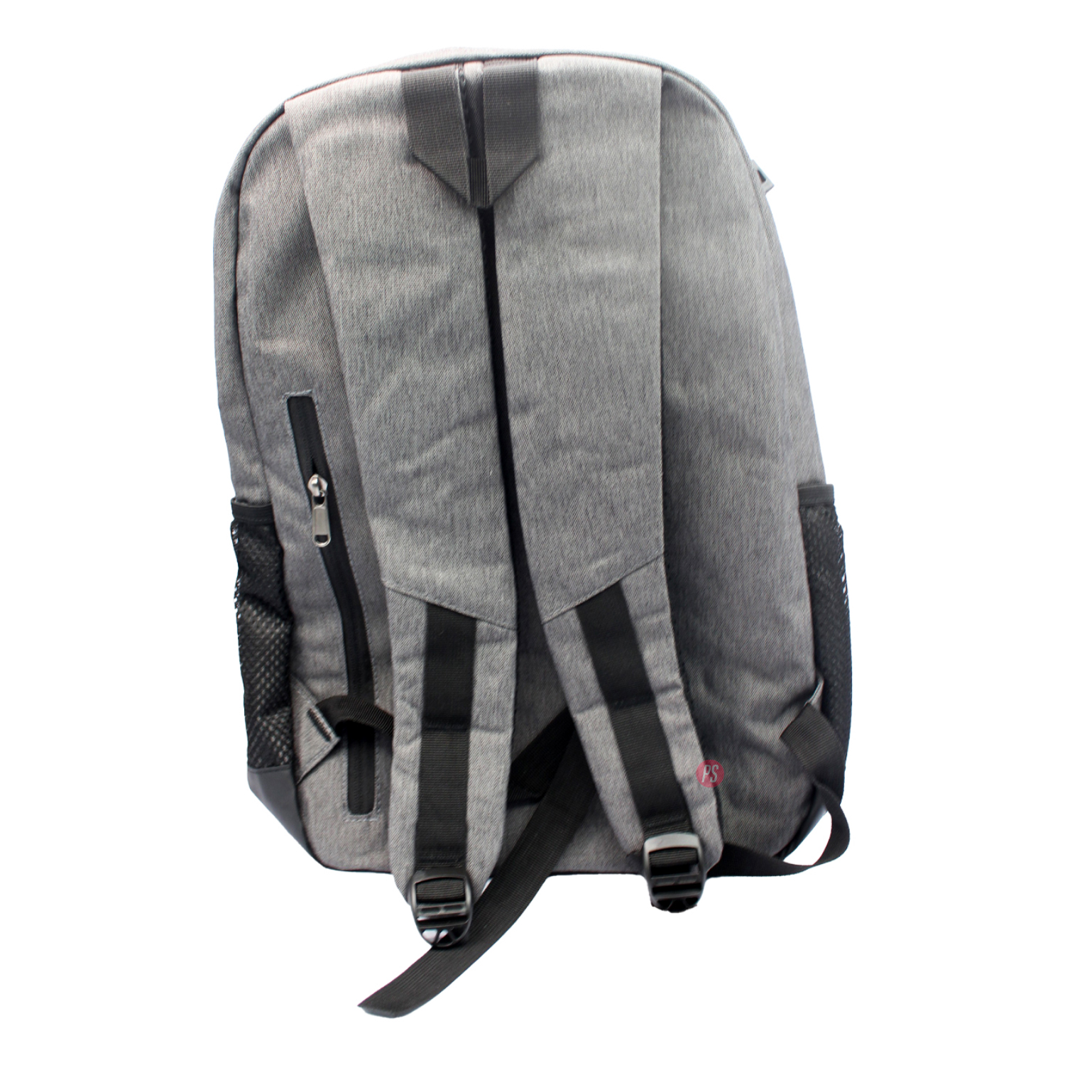 MOCHILA NOTEBOOK PUERTO USB Y BOLSILLOS SECRETOS GRIS - PS - 2