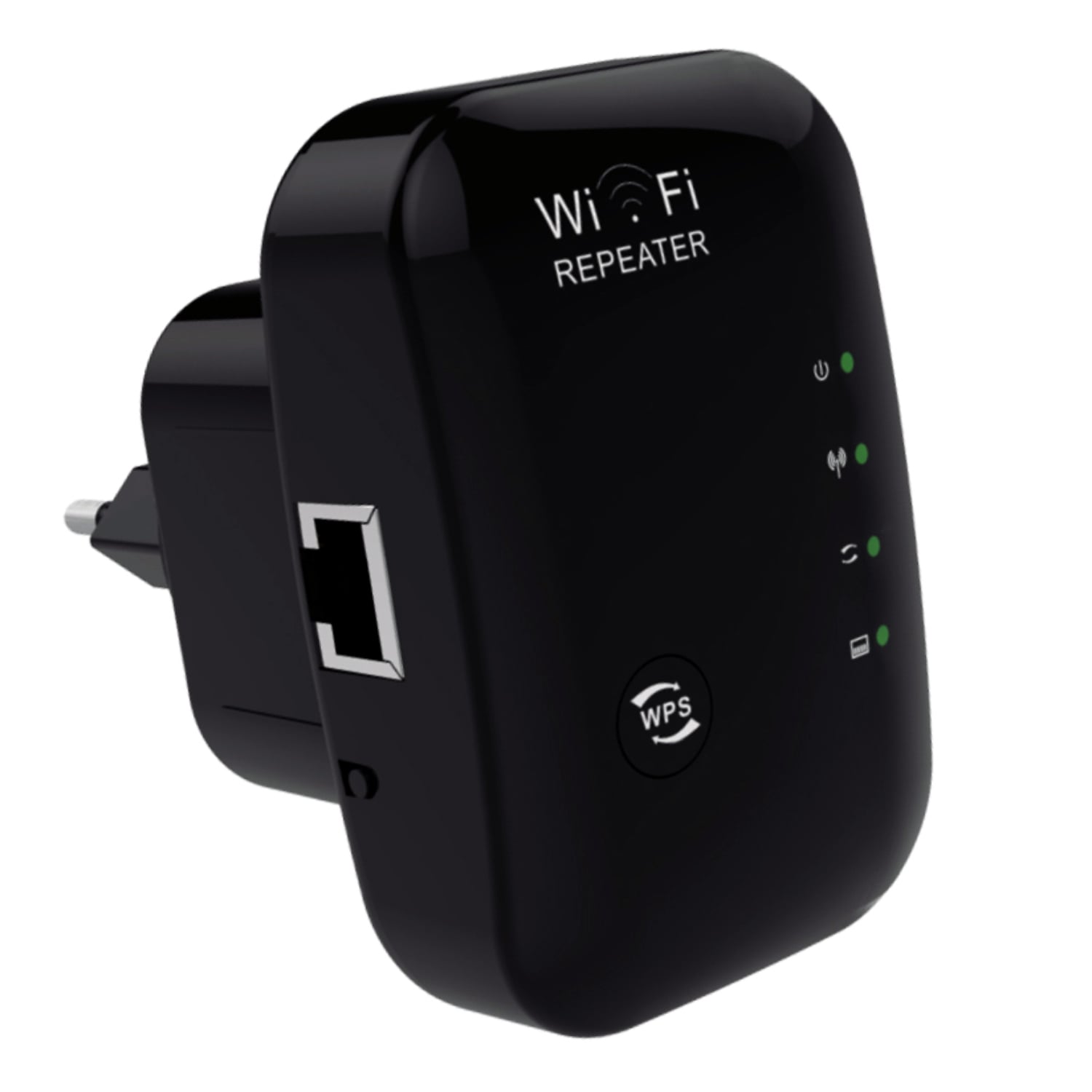 REPETIDOR AMPLIFICADOR INTERNET WIFI 300MBPS NEGRO - PS - 1
