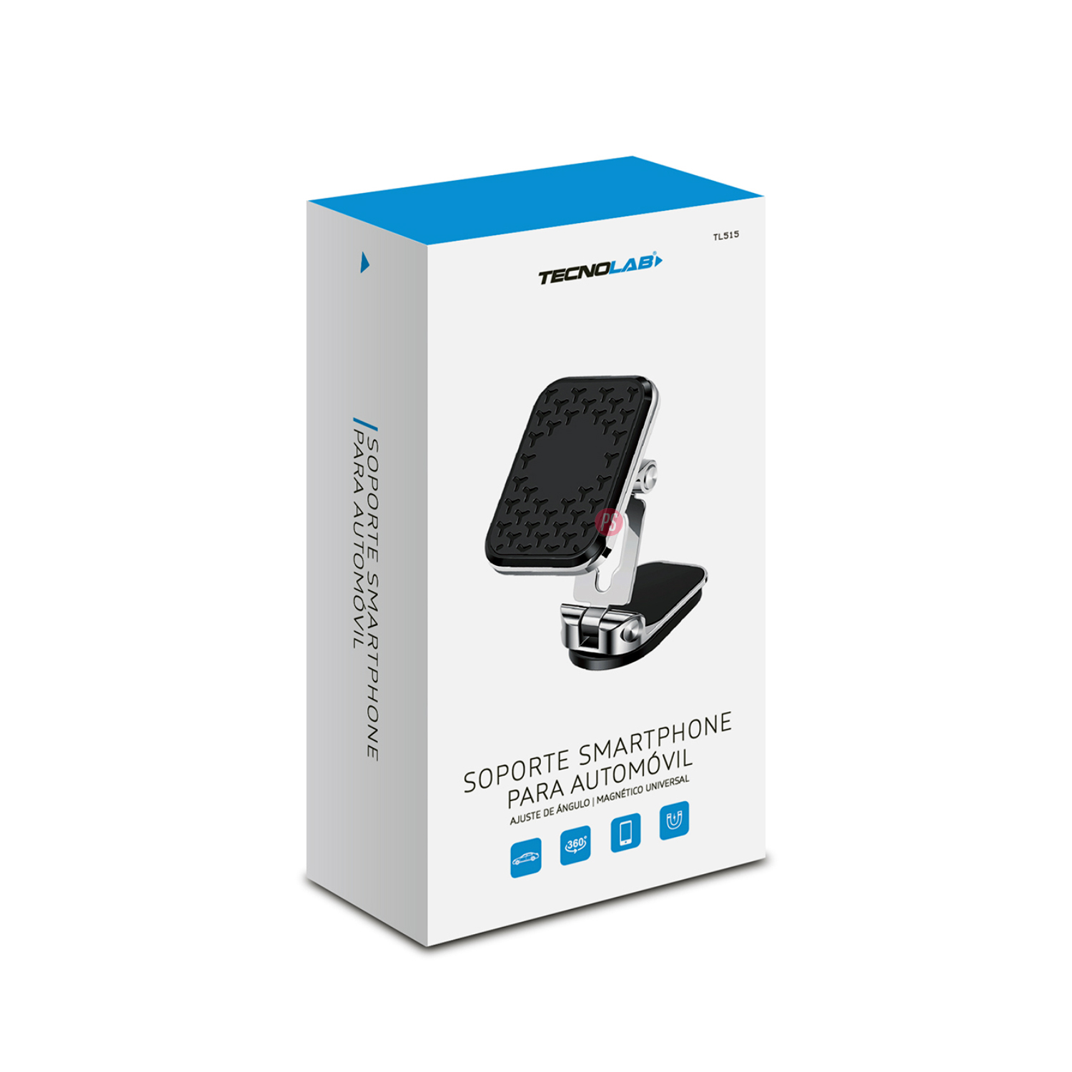 SOPORTE CELULAR TECNOLAB MAGNÉTICO AUTOMÓVIL DISEÑO PS - 3