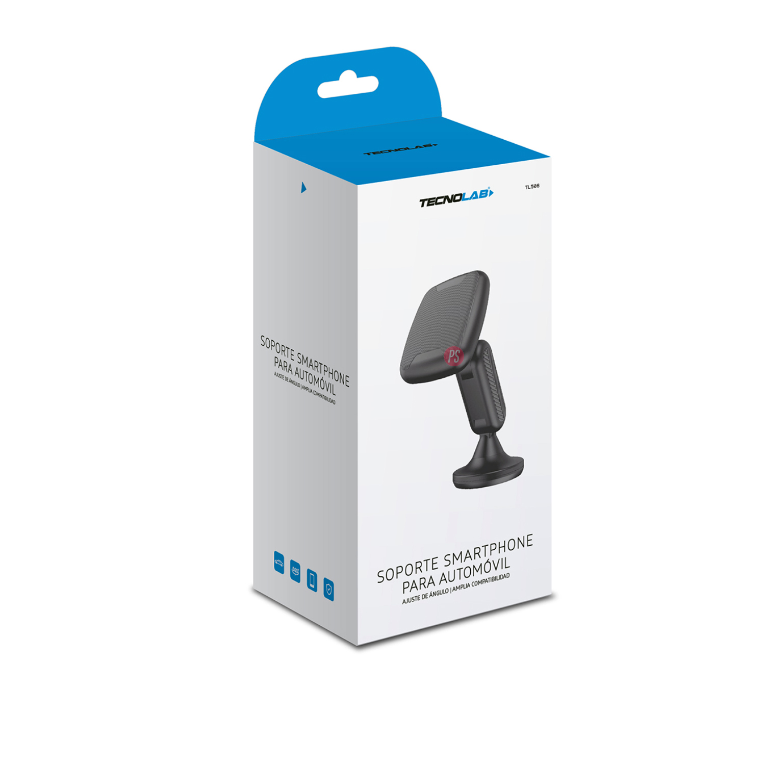 SOPORTE CELULAR TECNOLAB 360° 360 AUTOMÓVIL MAGNÉTICO PS - 3