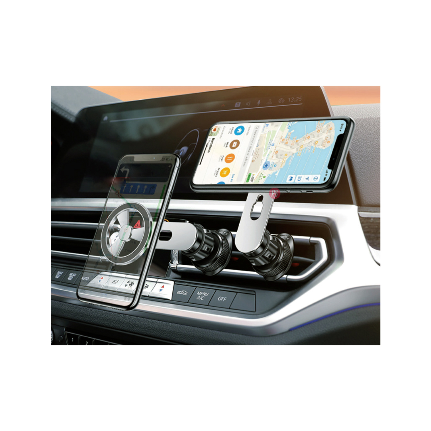 SOPORTE CELULAR TECNOLAB DISEÑO 360 MAGNÉTICO AUTOMÓVIL PS - 2