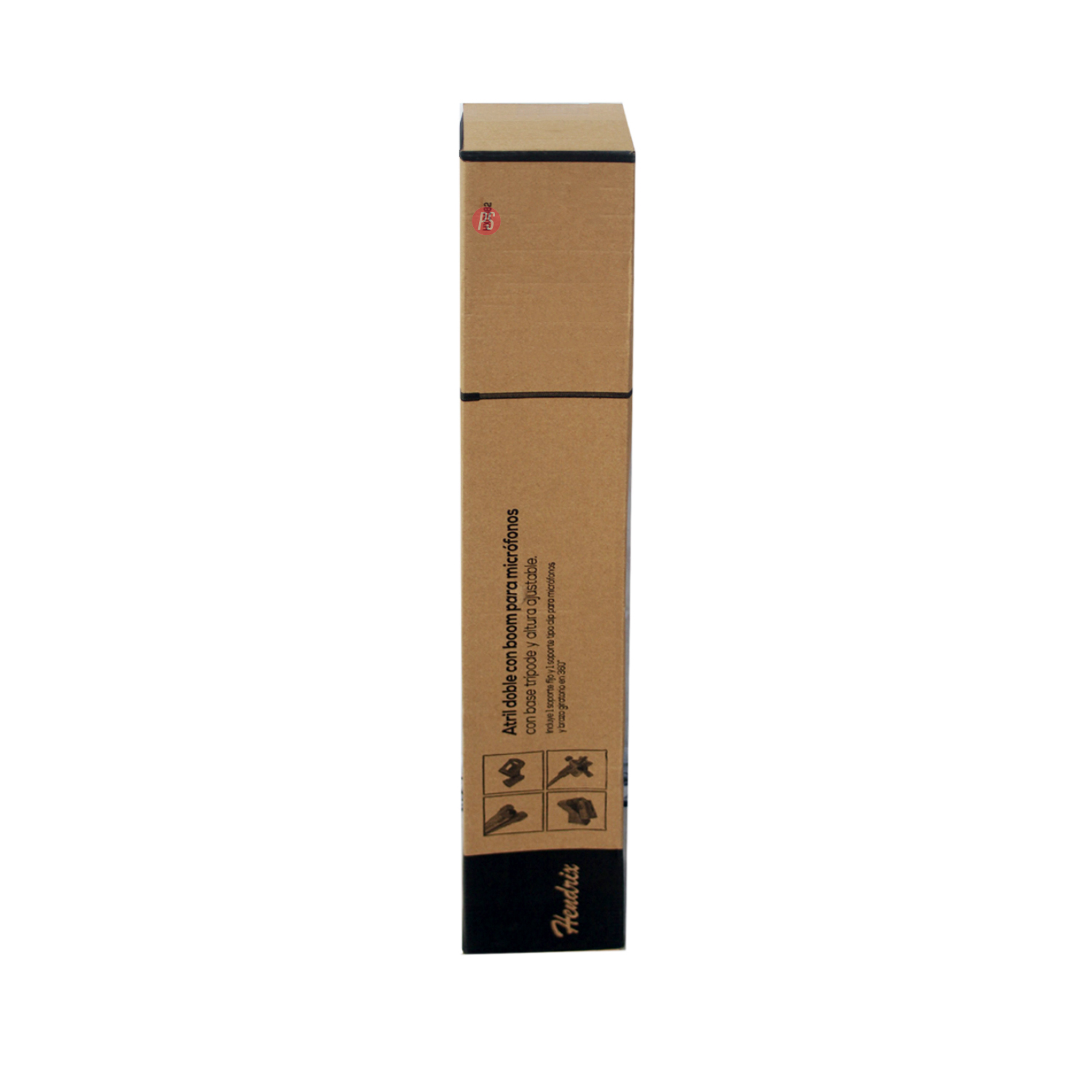 ATRIL AJUSTABLE PARA MICRÓFONO BOOM METÁLICO Y FUNDA - PS - 2