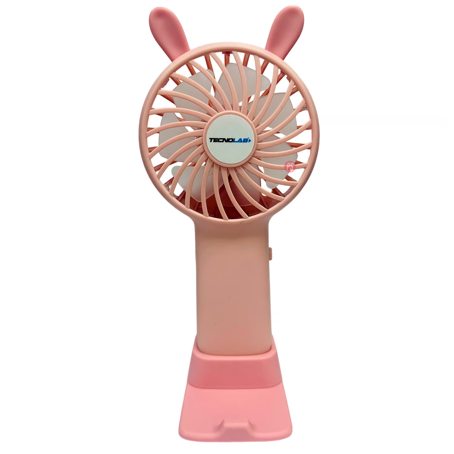 MINI VENTILADOR TECNOLAB DE MANO DISEÑO CONEJO RECARGABLE PS - 2