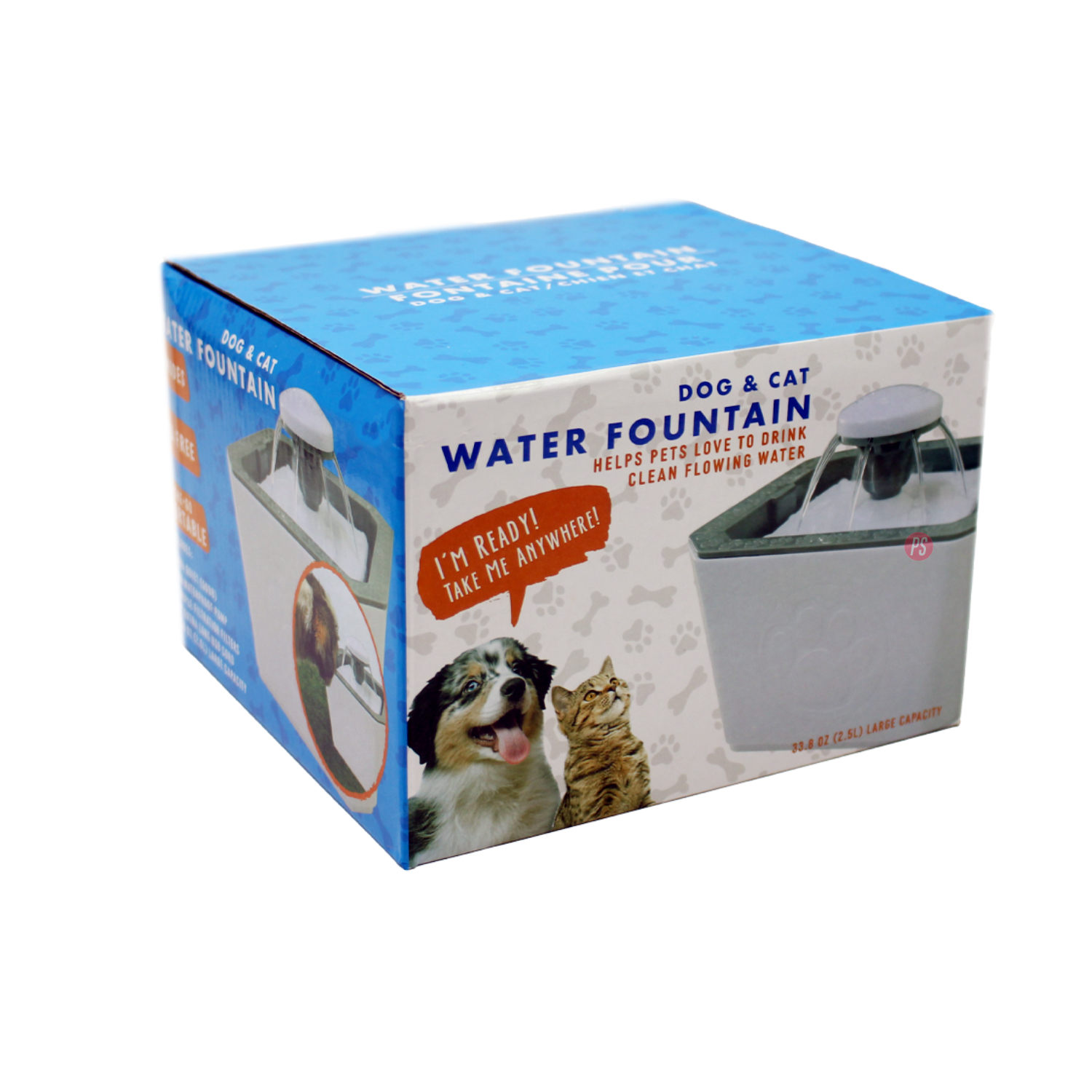 BEBEDERO PUNTOSTORE AUTOMÁTICO MASCOTAS 2.5L - 4