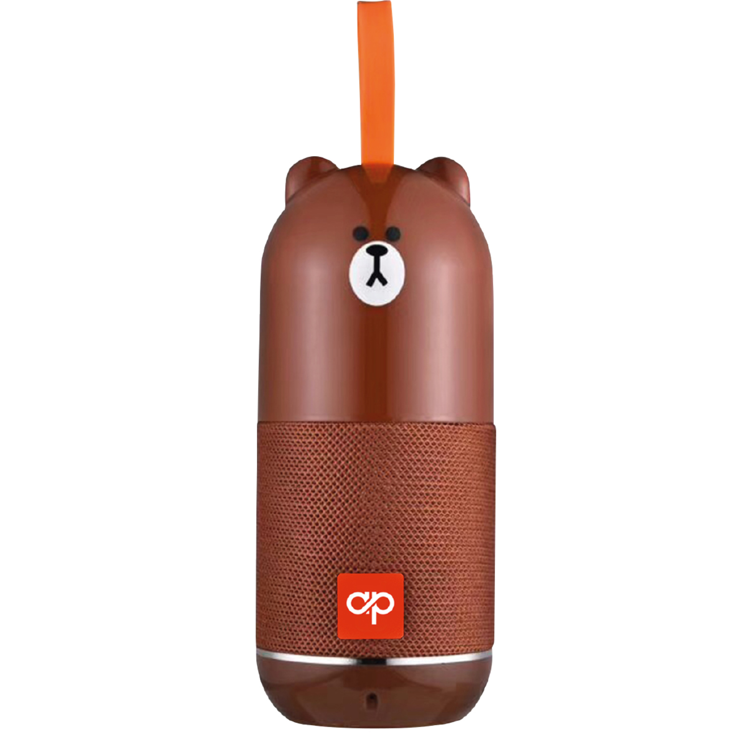 PARLANTE BLUETOOTH AUDIO PRO BROWN DISEÑO OSO INFANTIL CAFÉ - 1