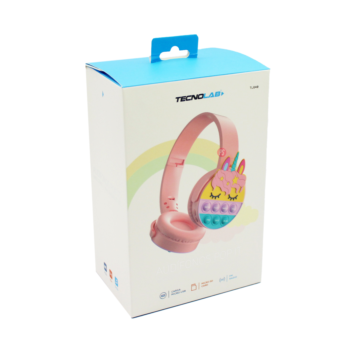 AUDÍFONOS UNICORNIO ROSA BLUETOOTH ¡CONECTA LA MAGIA! - PS - 4