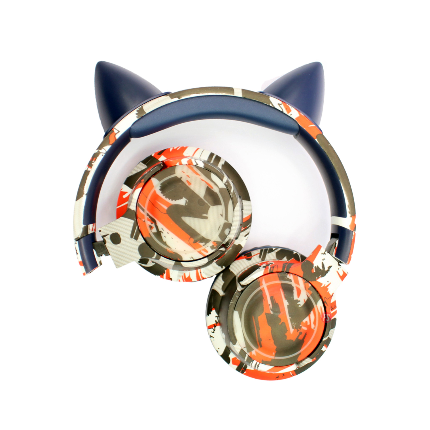 AUDÍFONOS BLUETOOTH GATITO AZUL RGB ¡VIDA A TU MÚSICA! - PS - 2
