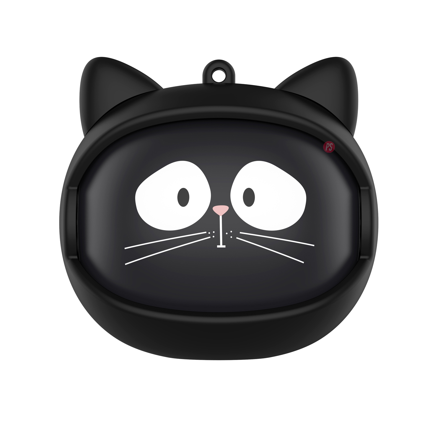 AUDÍFONOS BLUETOOTH CON CARAS SELECCIONABLES GATO NEGRO - PS - 3