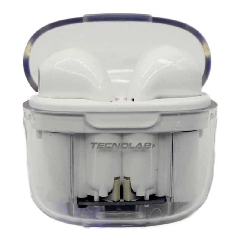 AUDÍFONOS BLANCO INALÁMBRICOS BLUETOOTH TWS - PS - 1