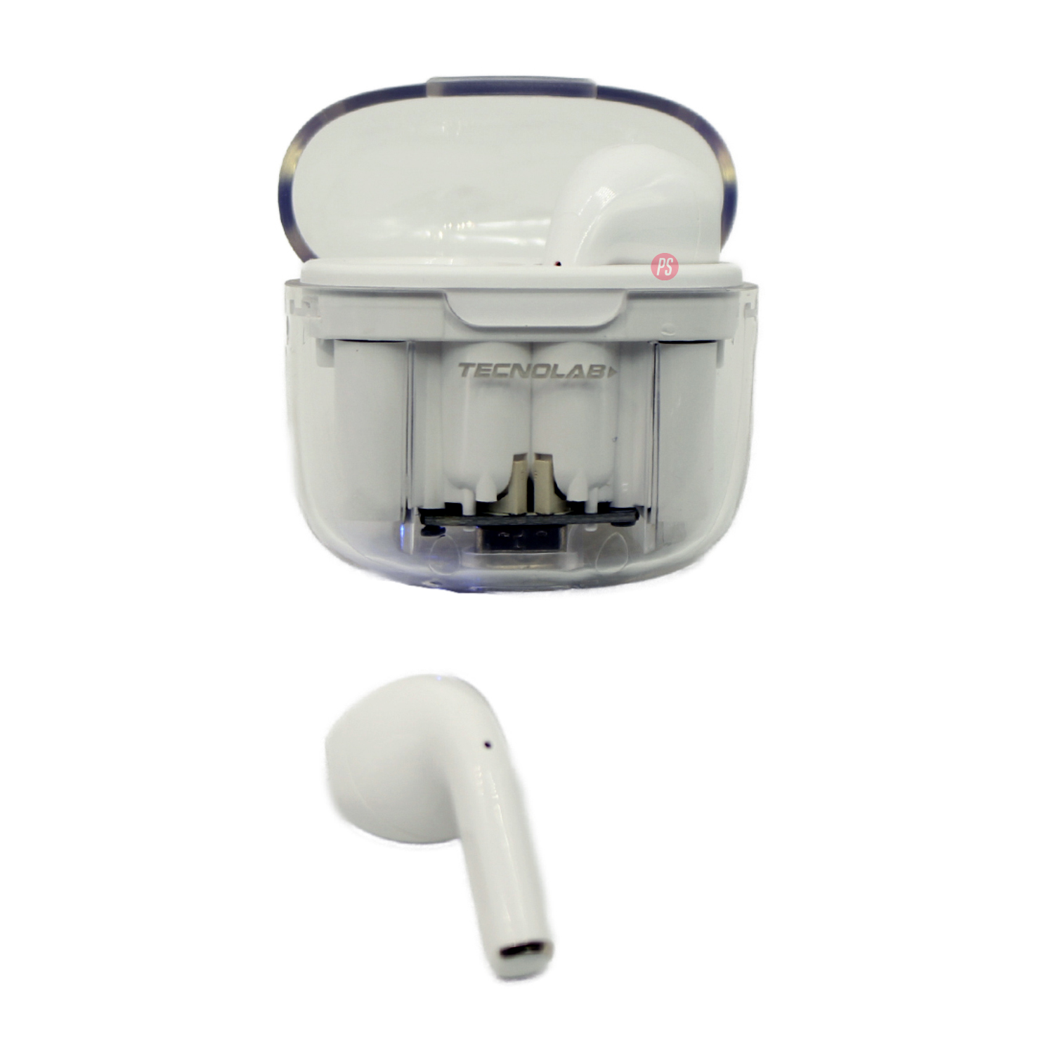 AUDÍFONOS BLANCO INALÁMBRICOS BLUETOOTH TWS - PS - 2