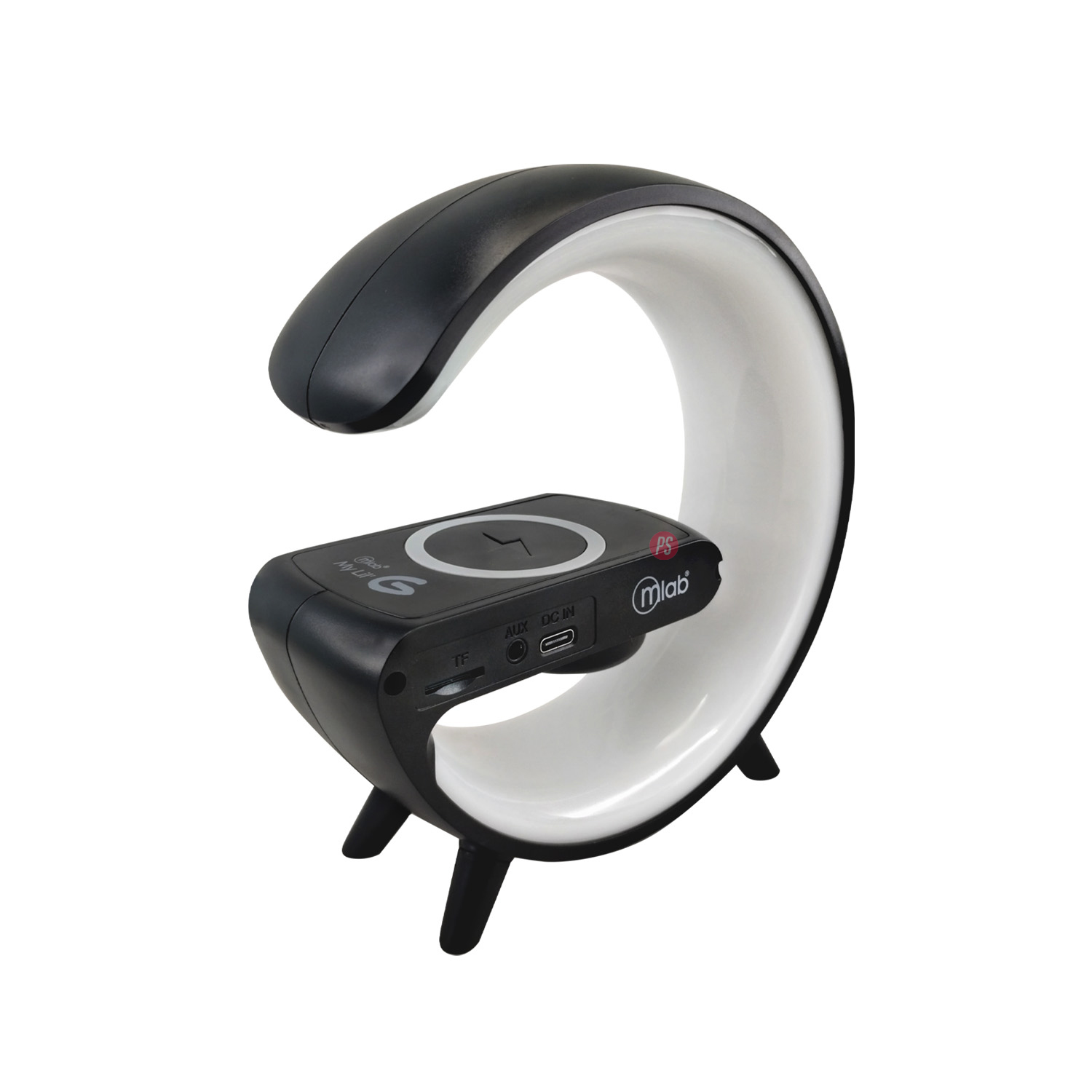 PARLANTE BLUETOOTH MLAB MY LIL G CARGADOR INALÁMBRICO NEGRO - 3
