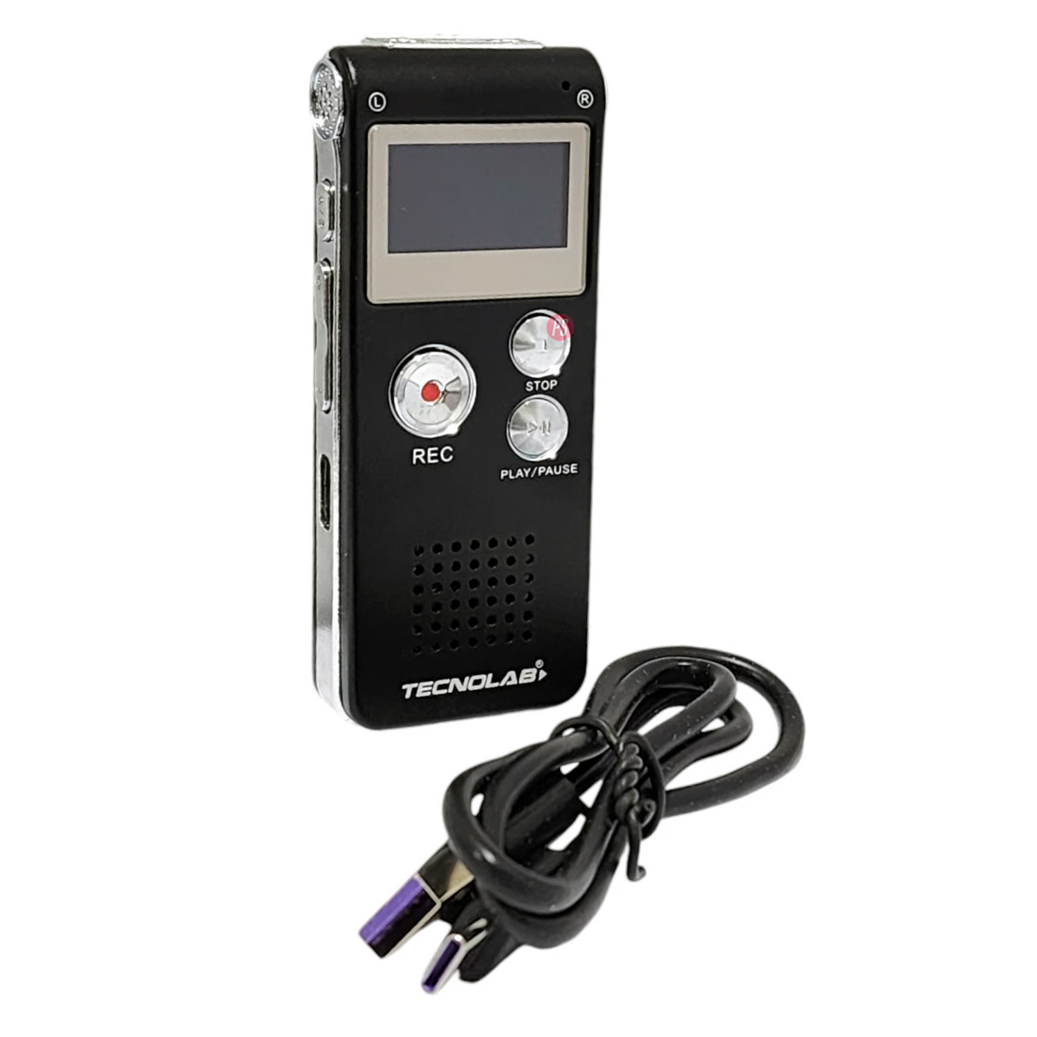 GRABADOR DIGITAL DE VOZ 8GB CON ALTAVOZ - PS - 3
