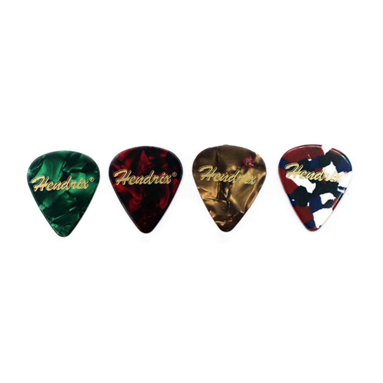 SET DE 180 UÑETAS PARA GUITARRA COLORES Y TEXTURAS - PS - 3