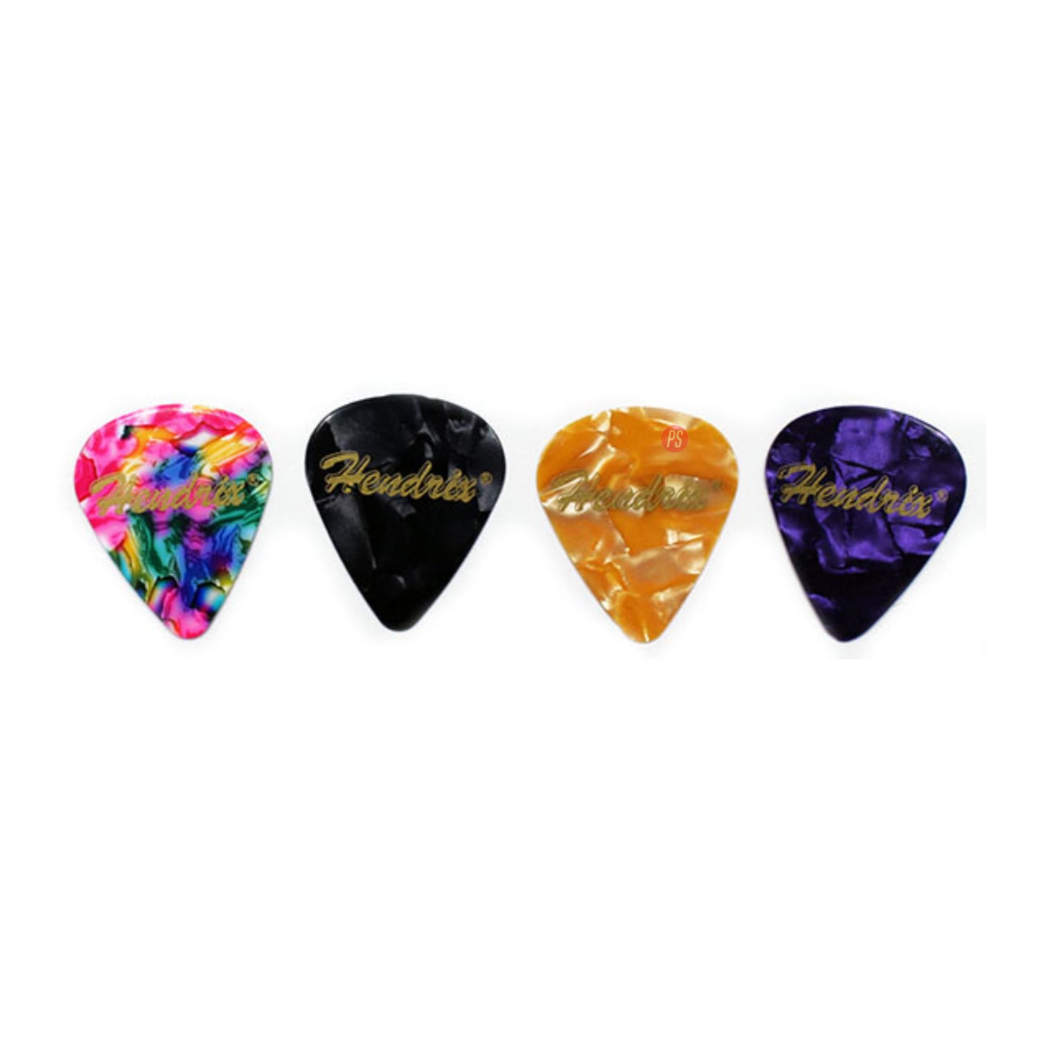 SET DE 180 UÑETAS PARA GUITARRA COLORES Y TEXTURAS - PS - 4