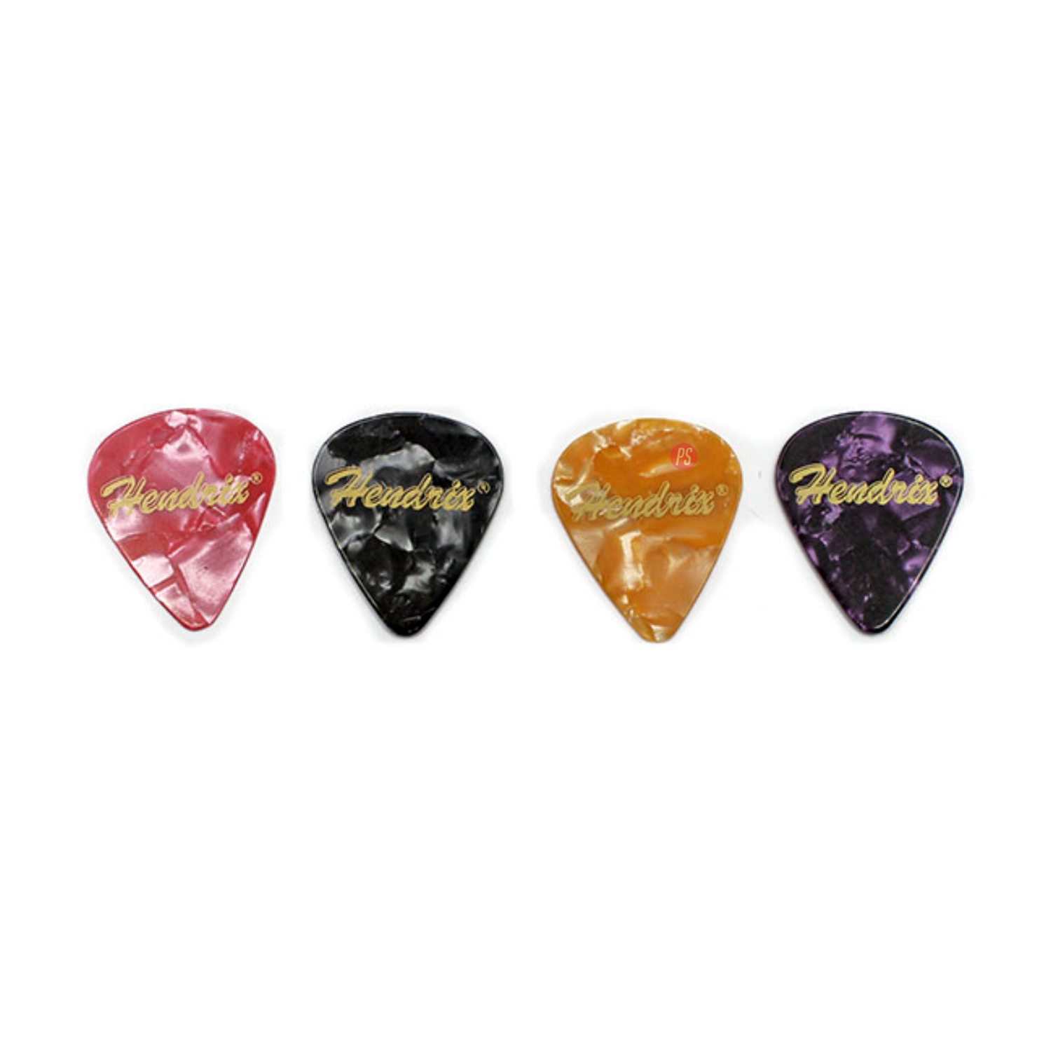 SET DE 600 UÑETAS PARA GUITARRA COLORES Y TEXTURAS - PS - 5