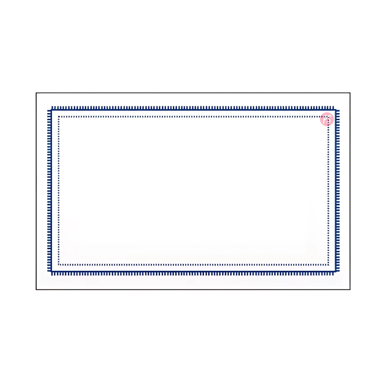 PACK 50 CREDENCIALES HAND 90X55MM APRETADOR Y ALFILER - 2