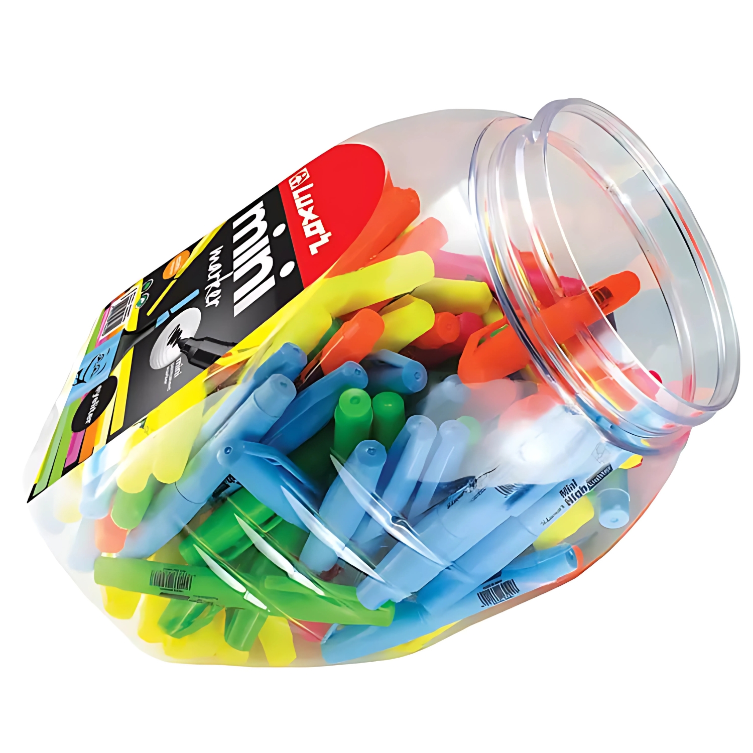 BALDE PUNTOSTORE MINI HIGHLIGHTER LUXOR 100 DESTACADORES MULTICOLOR - 1