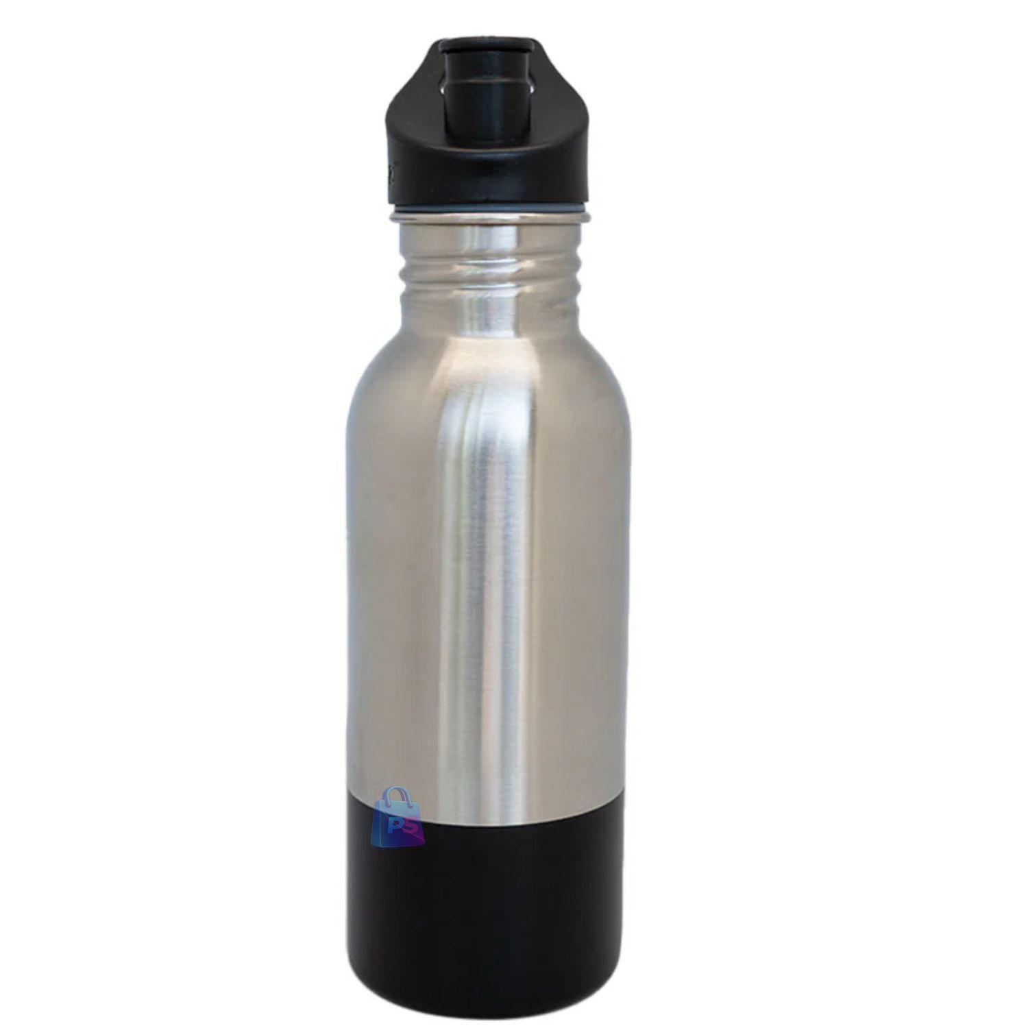 Botella Metálica Keep 600ml Acero Inoxidable Negro - PS - 3