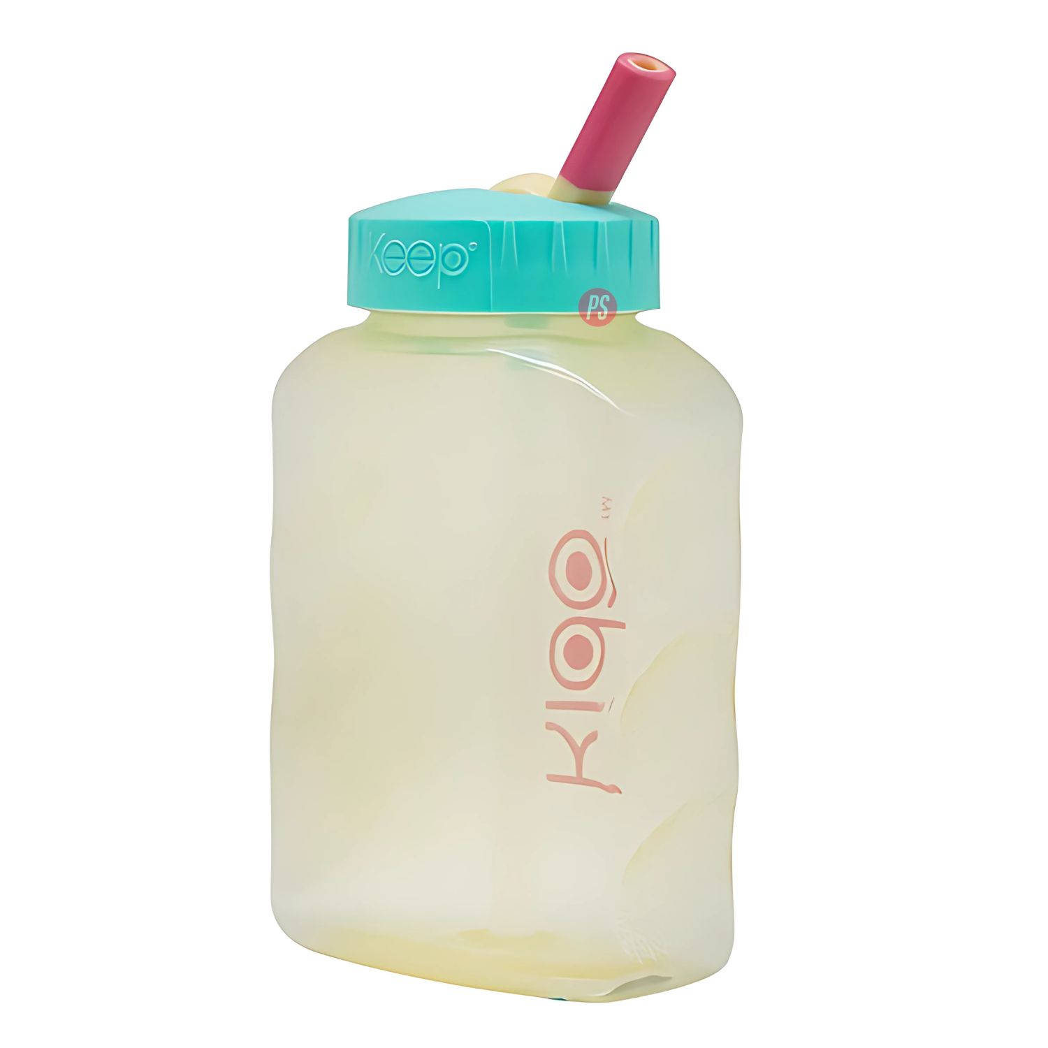 BOTELLA TOMA JUGO NIÑOS BOMBILLA KIDO COLOR AZUL - PS - 3
