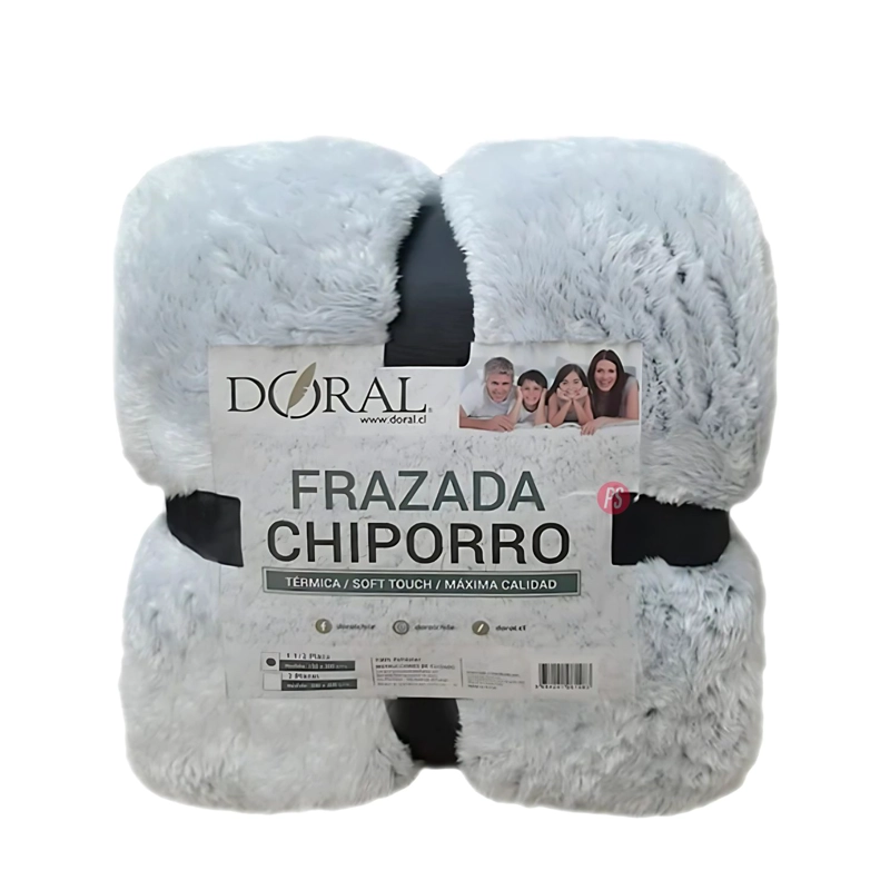 Frazada Chiporro Two Tones 1.5 Plazas Tonos Claros - PS - 2