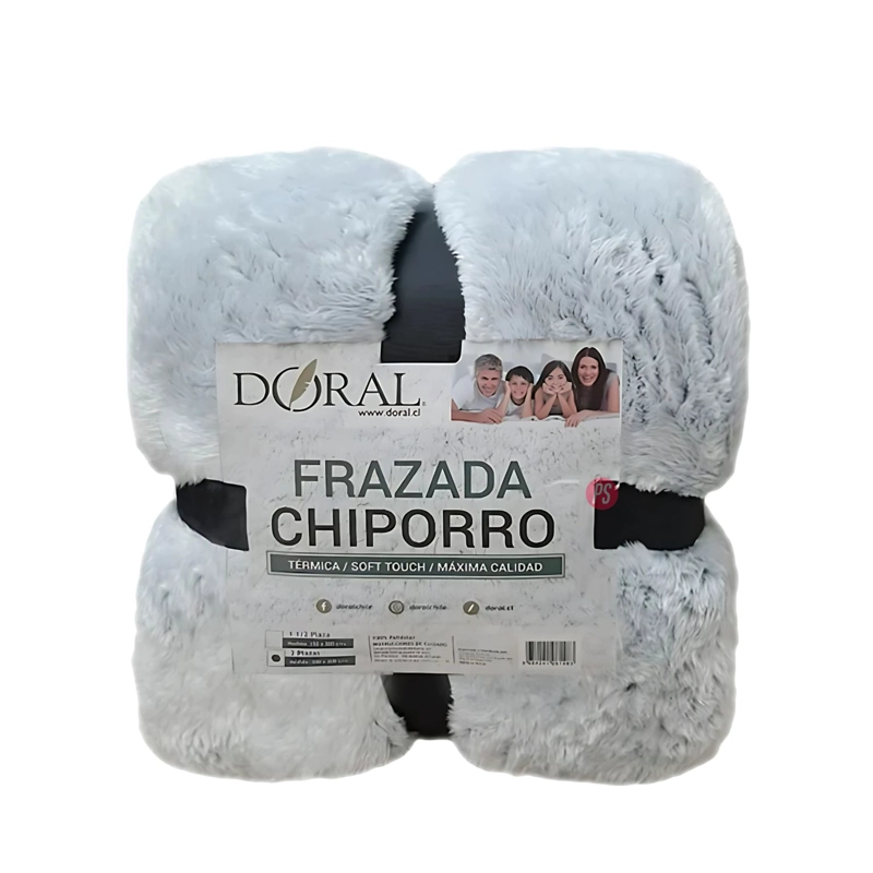 Frazada Chiporro Two Tones 2 Plazas Tonos Claros - PS - 2