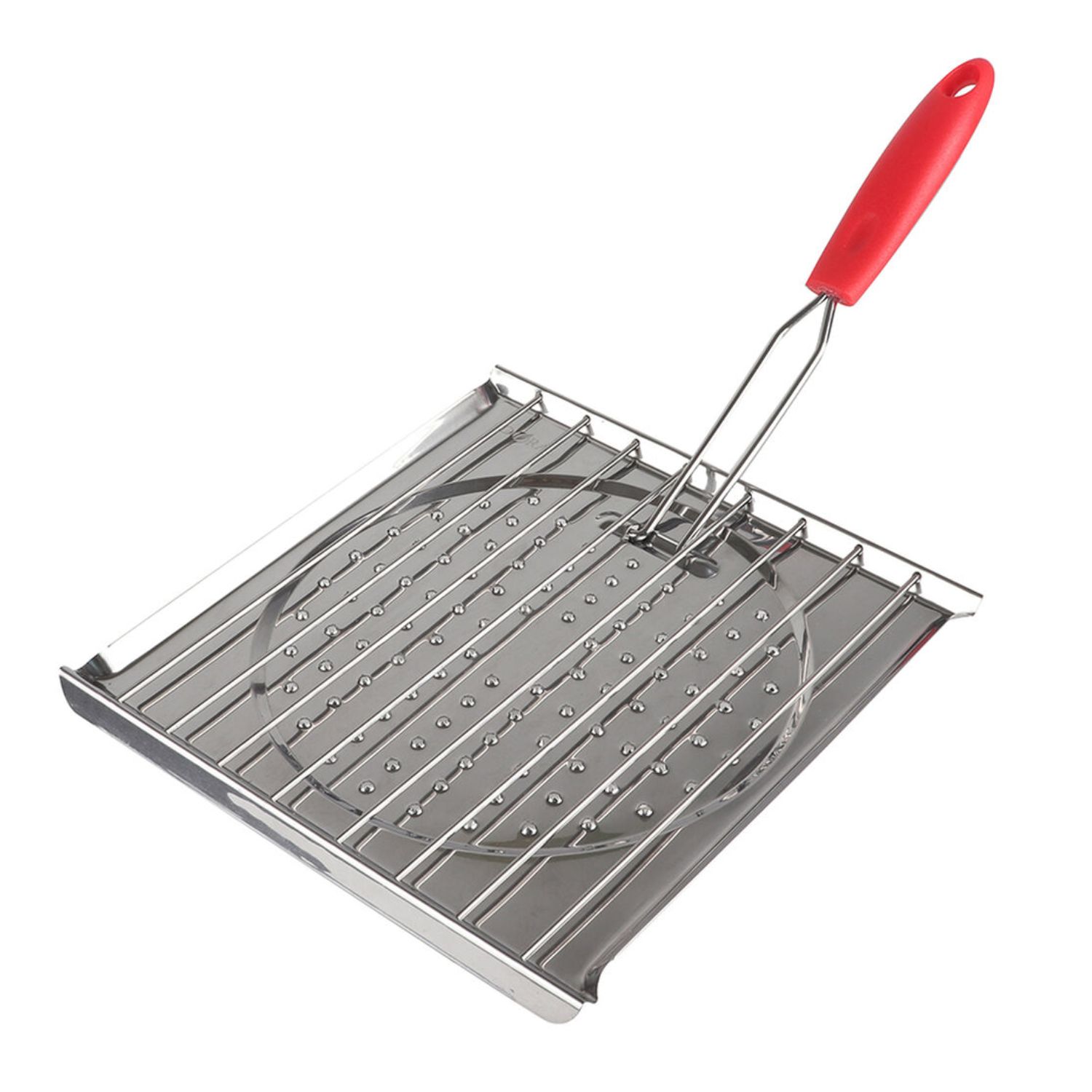TOSTADOR DE PAN ACERO INOXIDABLE CON MANGO BAKELITA - PS - 1