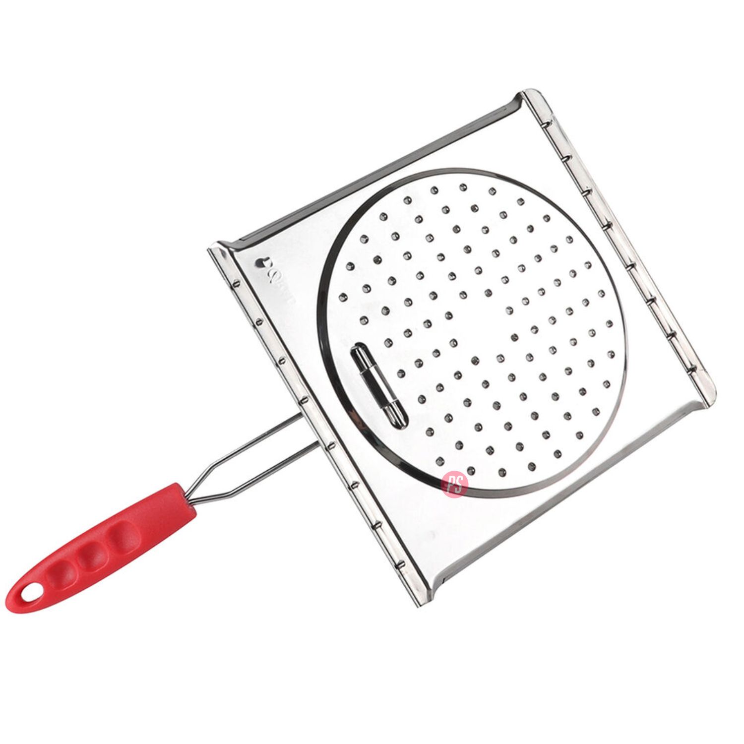 TOSTADOR DE PAN ACERO INOXIDABLE CON MANGO BAKELITA - PS - 2