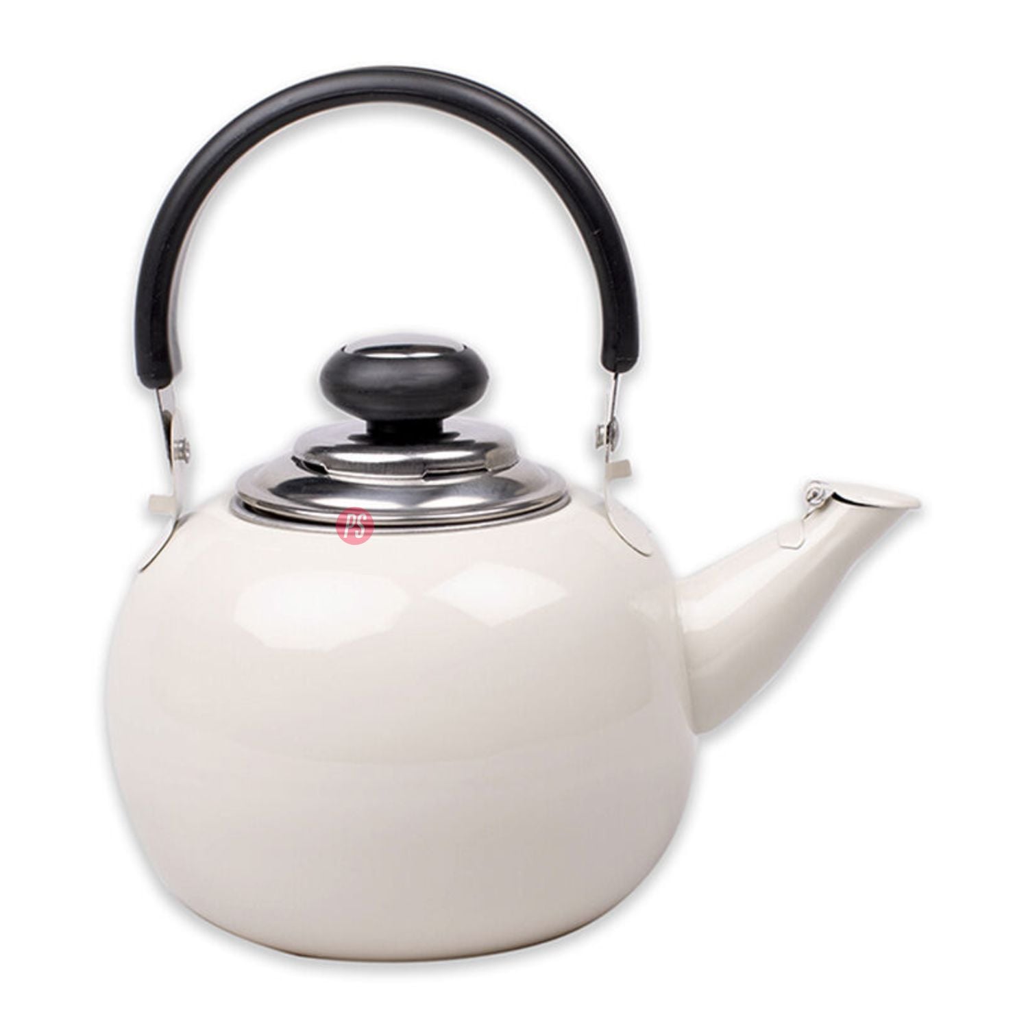 TETERA DE ACERO INOXIDABLE 800ML COLOR MARFIL - PS - 2